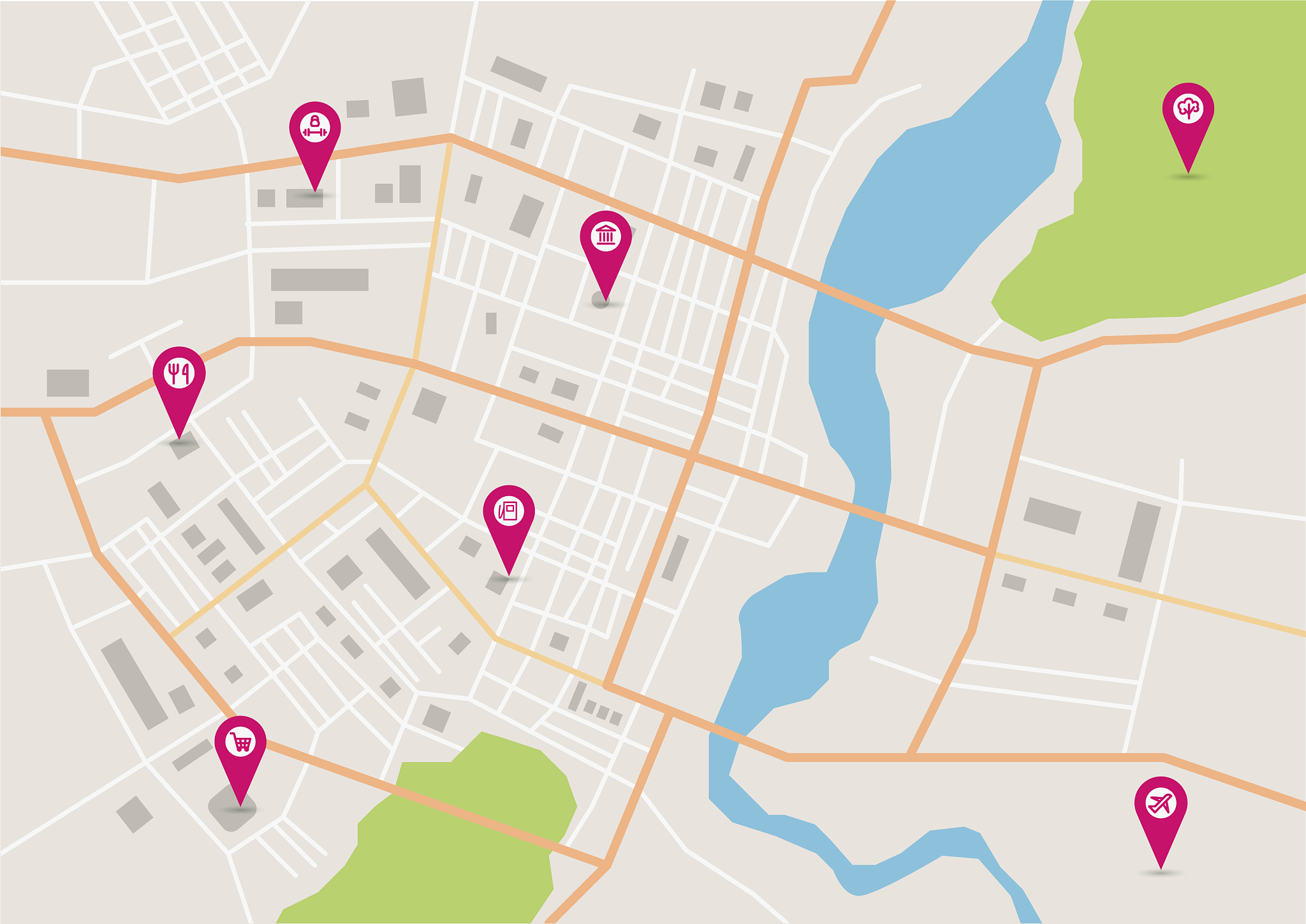 city map