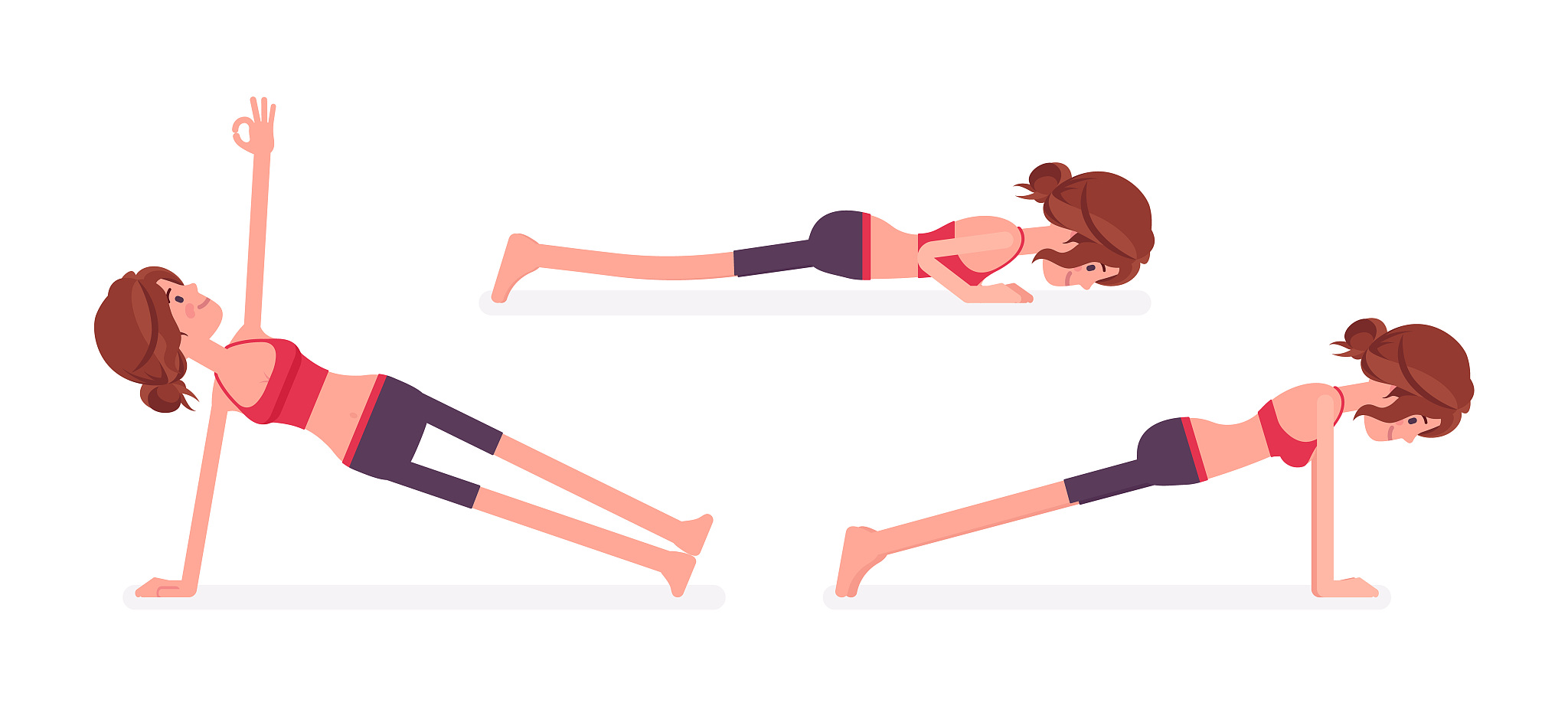 平板支撑减肚子吗!每天做多少