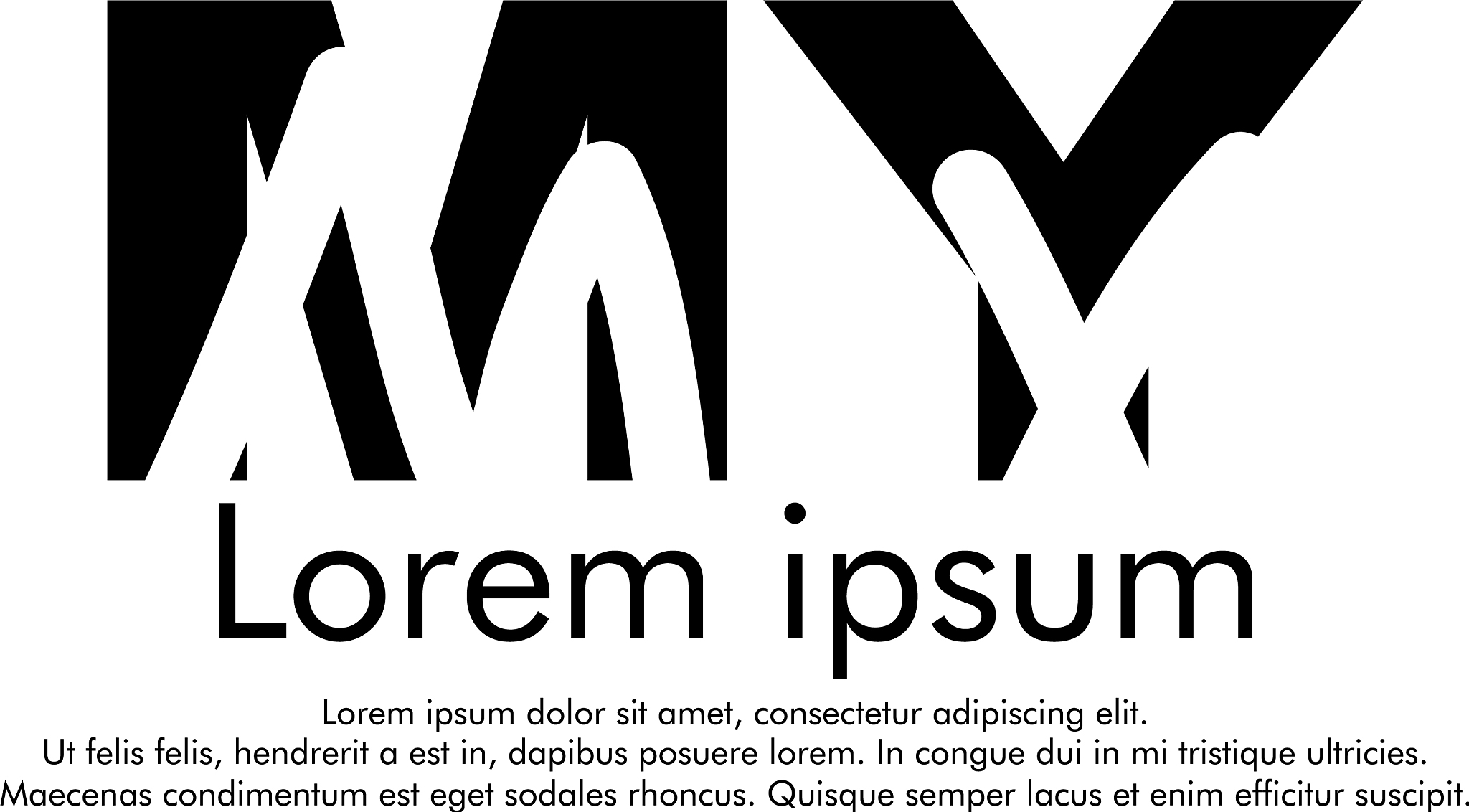 m y my initial abstract logo concept