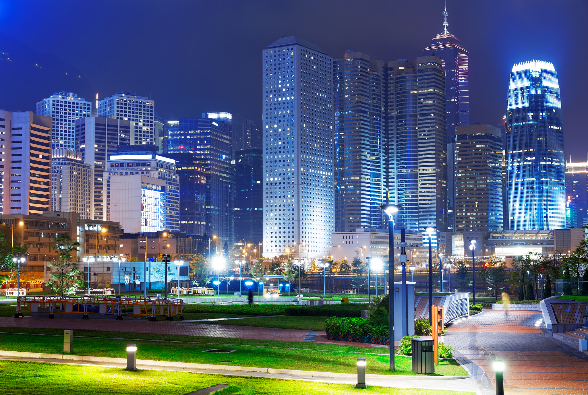 hongkong city night