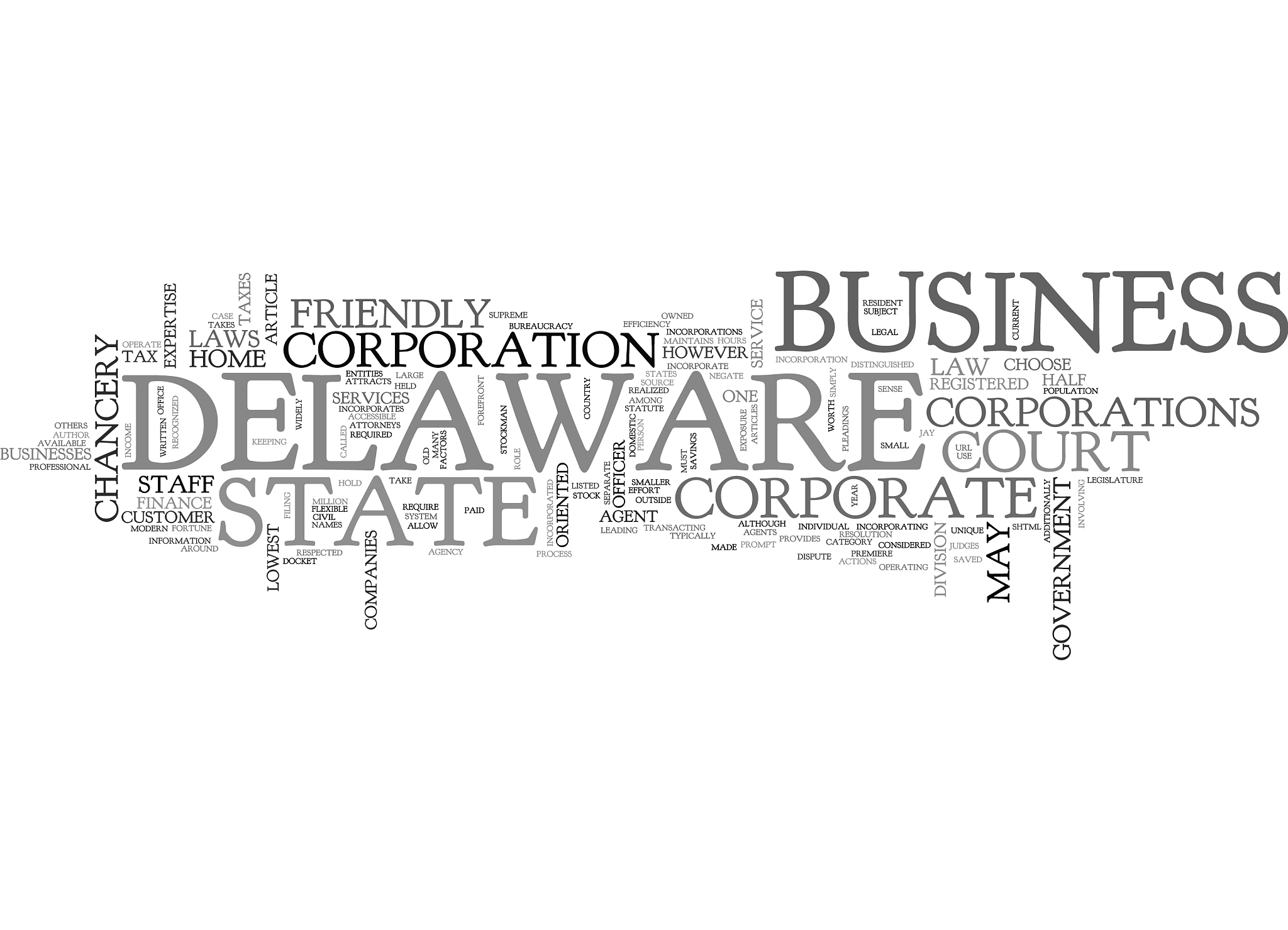 why choose delaware as your corporate home text
