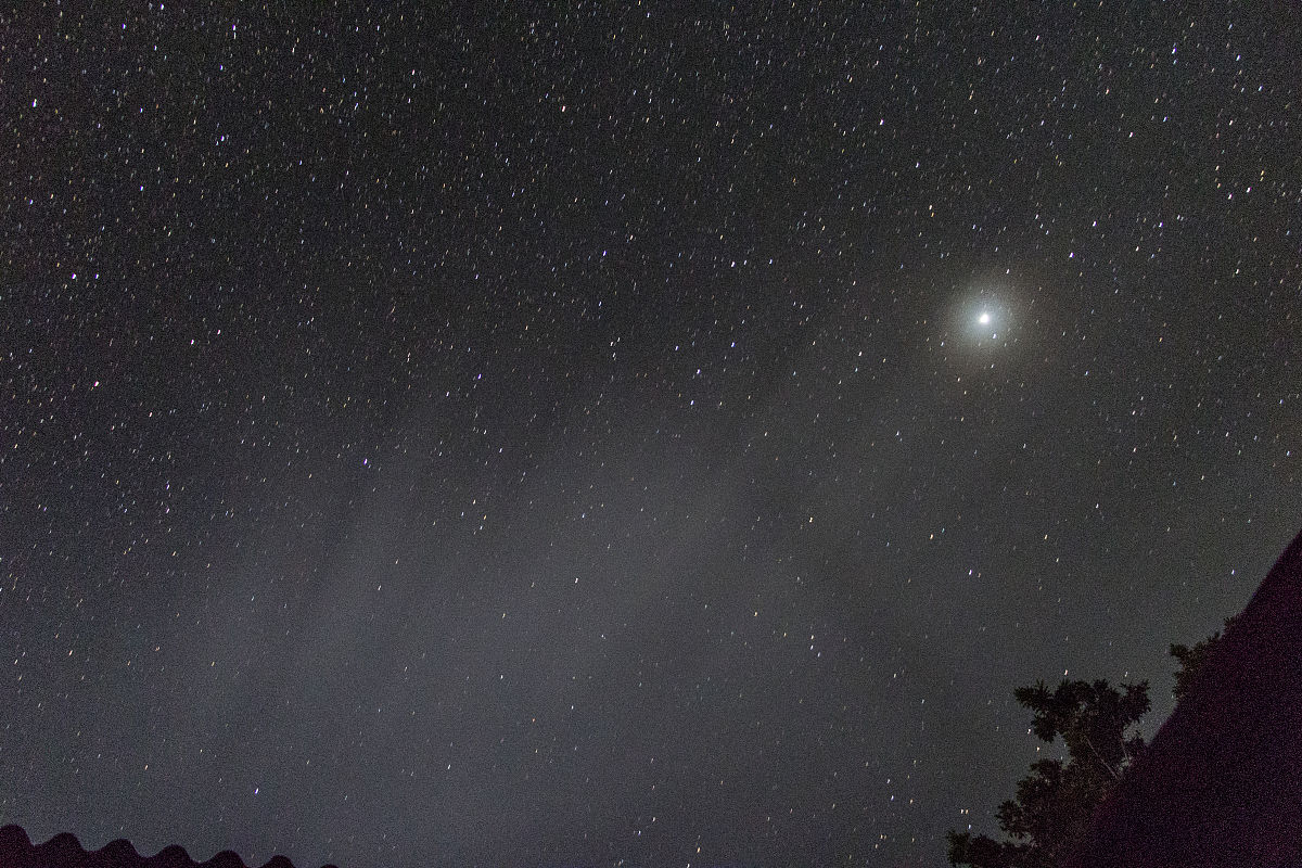 黑暗中的星空