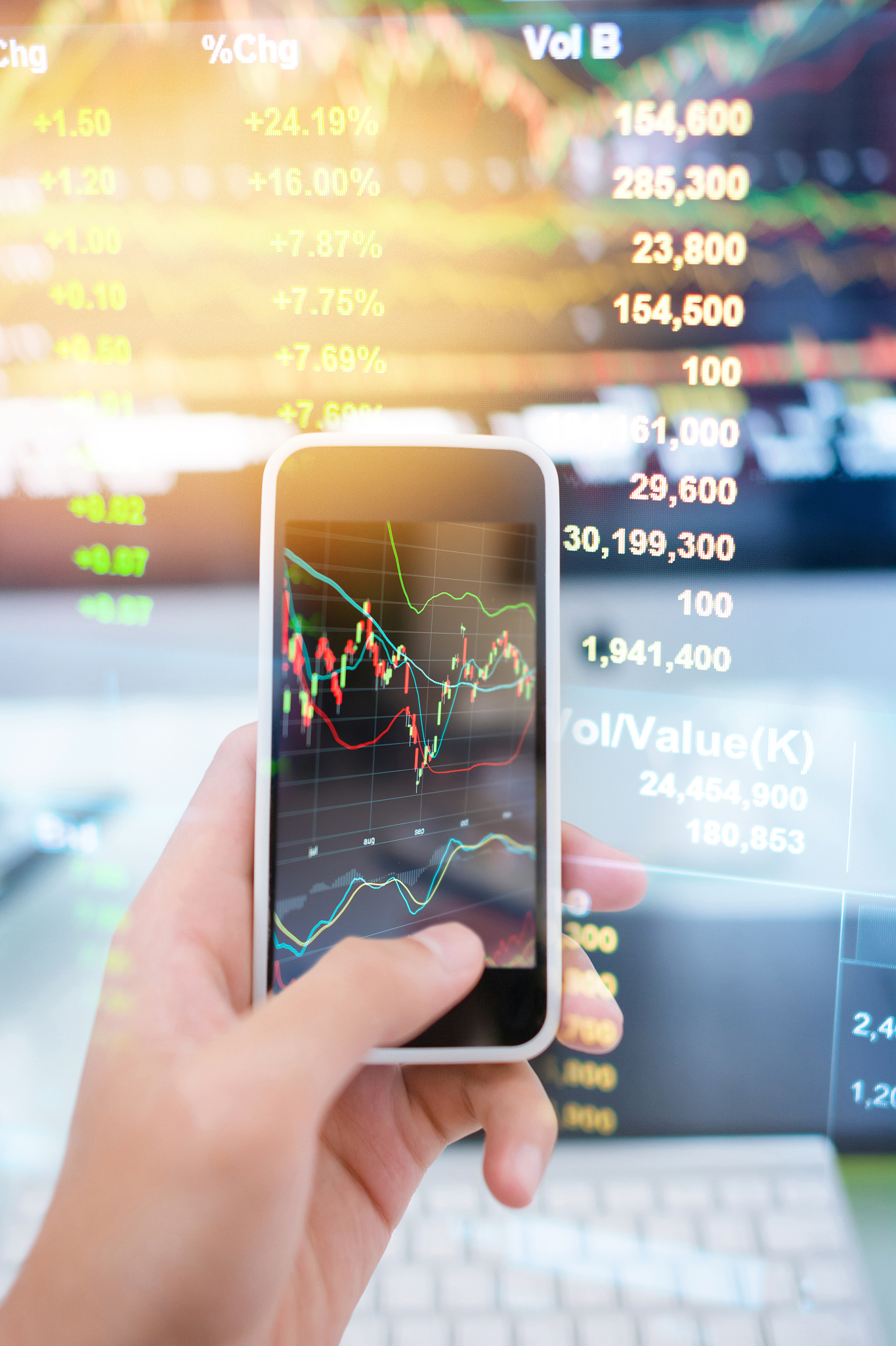 investment theme stockmarket and finance business analysis stock