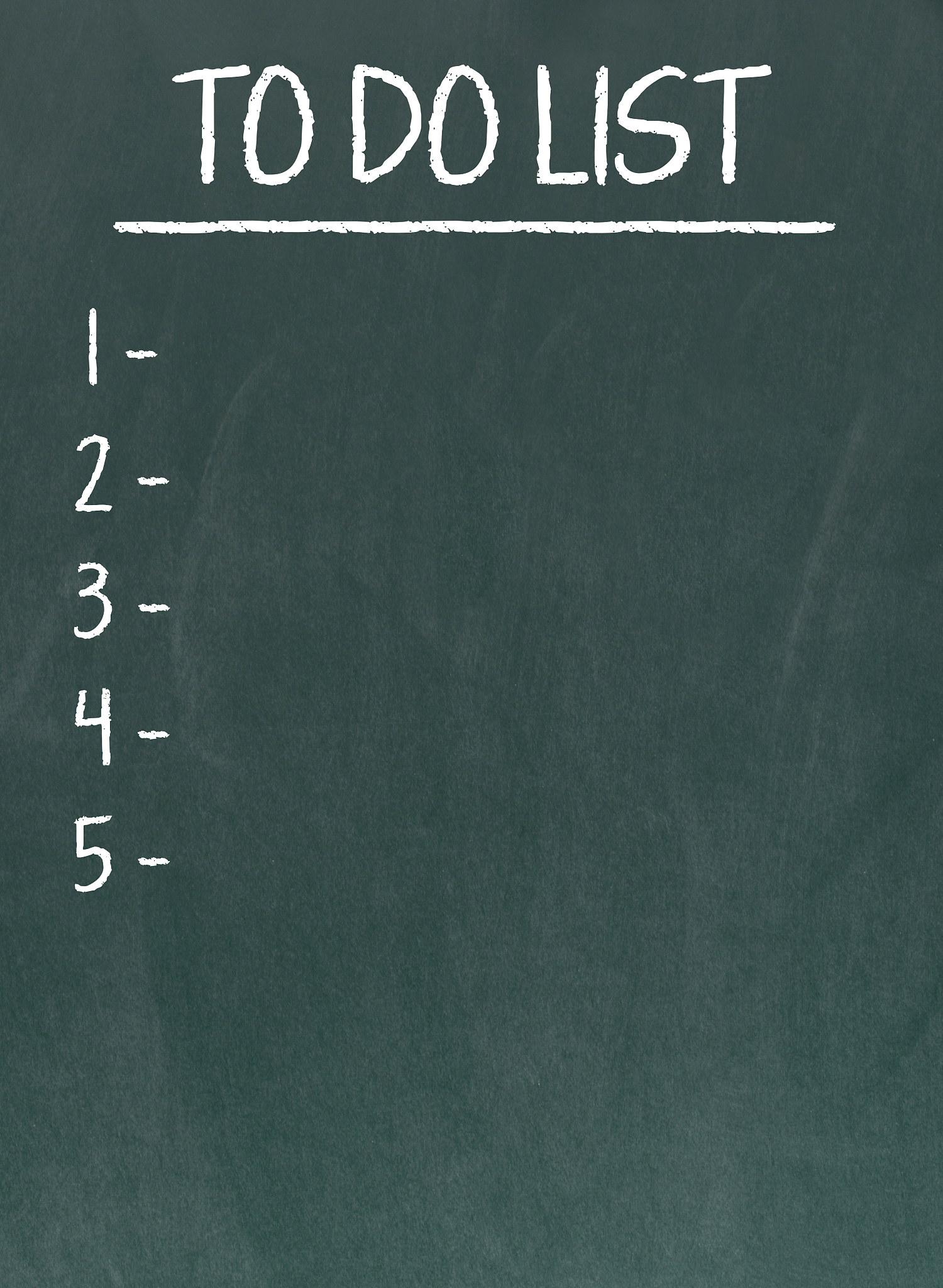 to do list