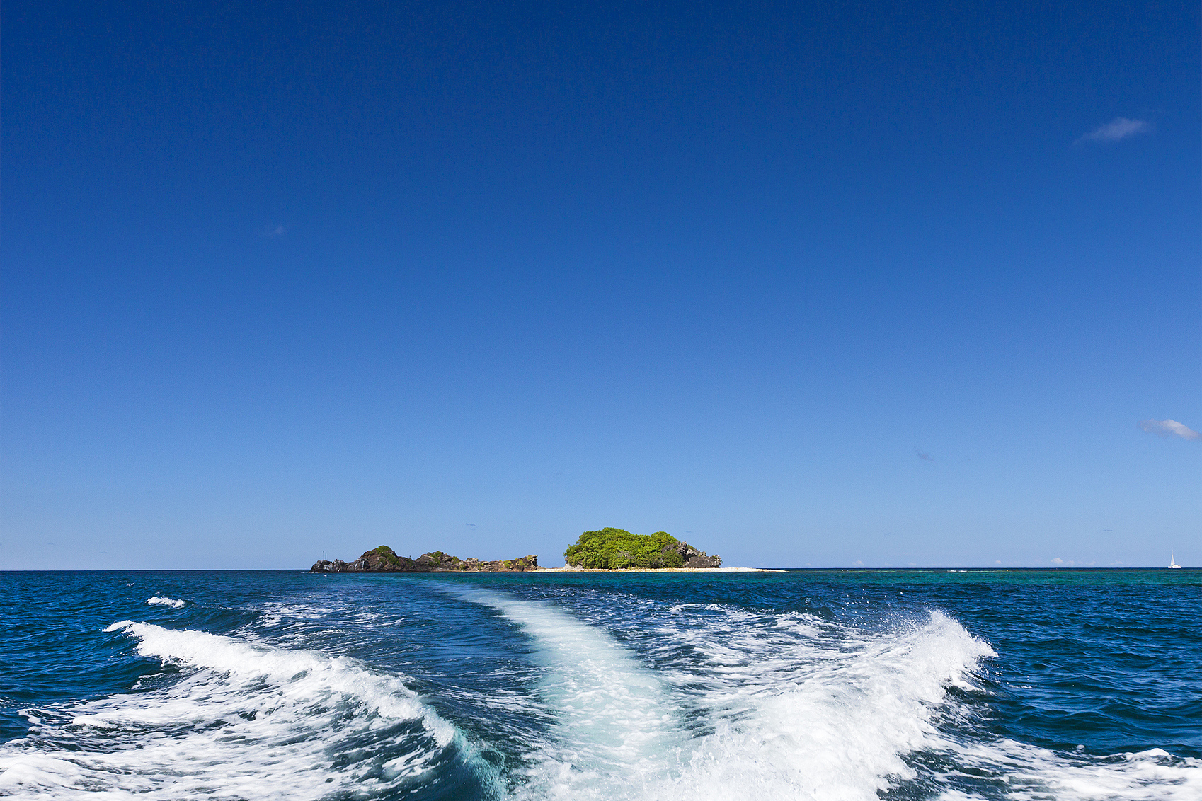 leaving jack adams island, grenada w.i.