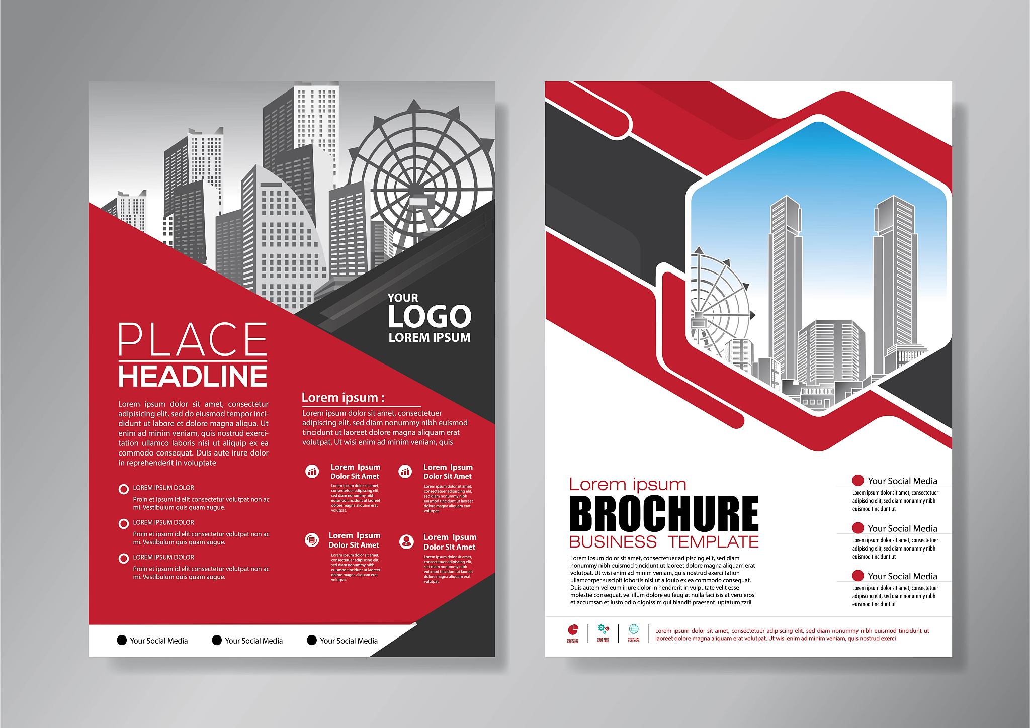 brochure design, cover modern layout, annual report, poster, fly