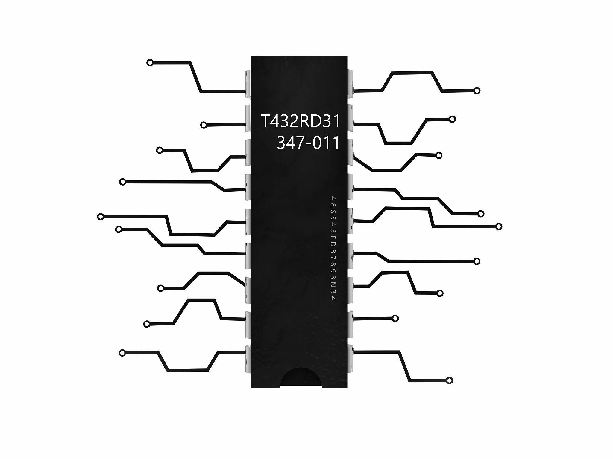 ADI 21489 芯片 TDM 信号引脚编号