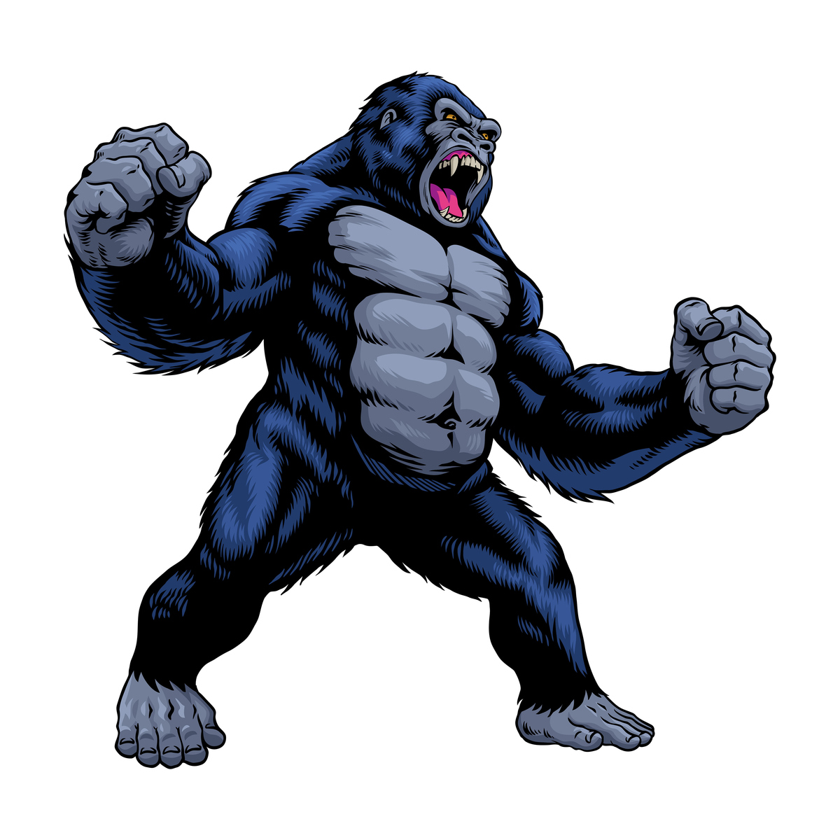 轰擂金刚猩：强悍的虚构生物 | 动画、漫画和游戏中的强大猩猩