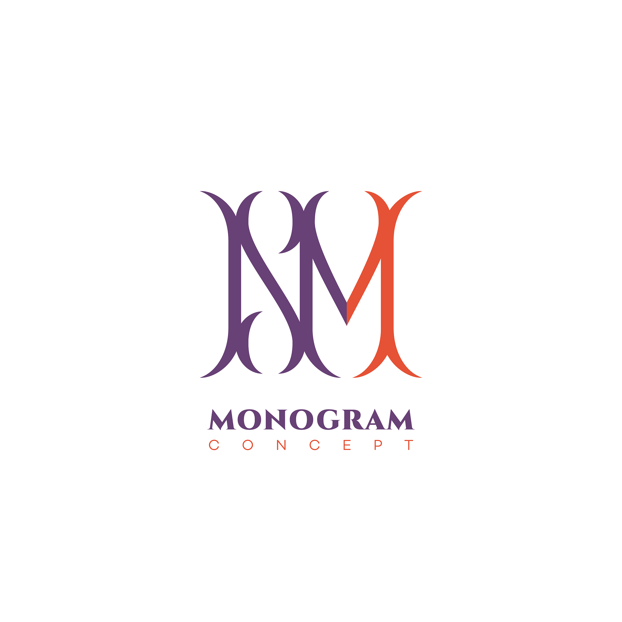 luxury monogram nm