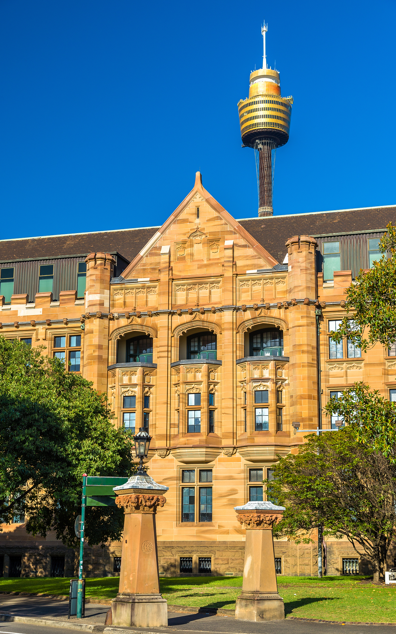 land titles office, a sandstone neo-gothic building in sydney