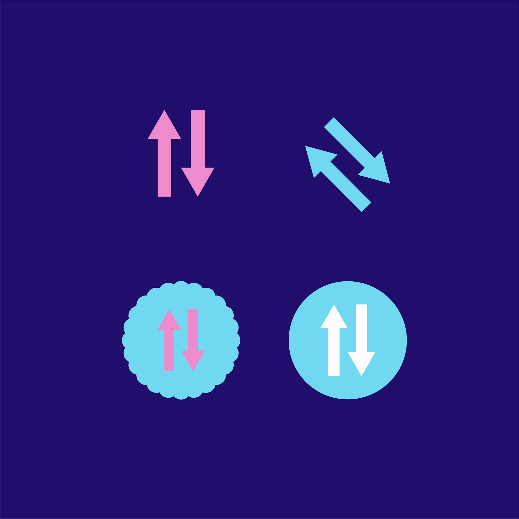 transfer icon logo design