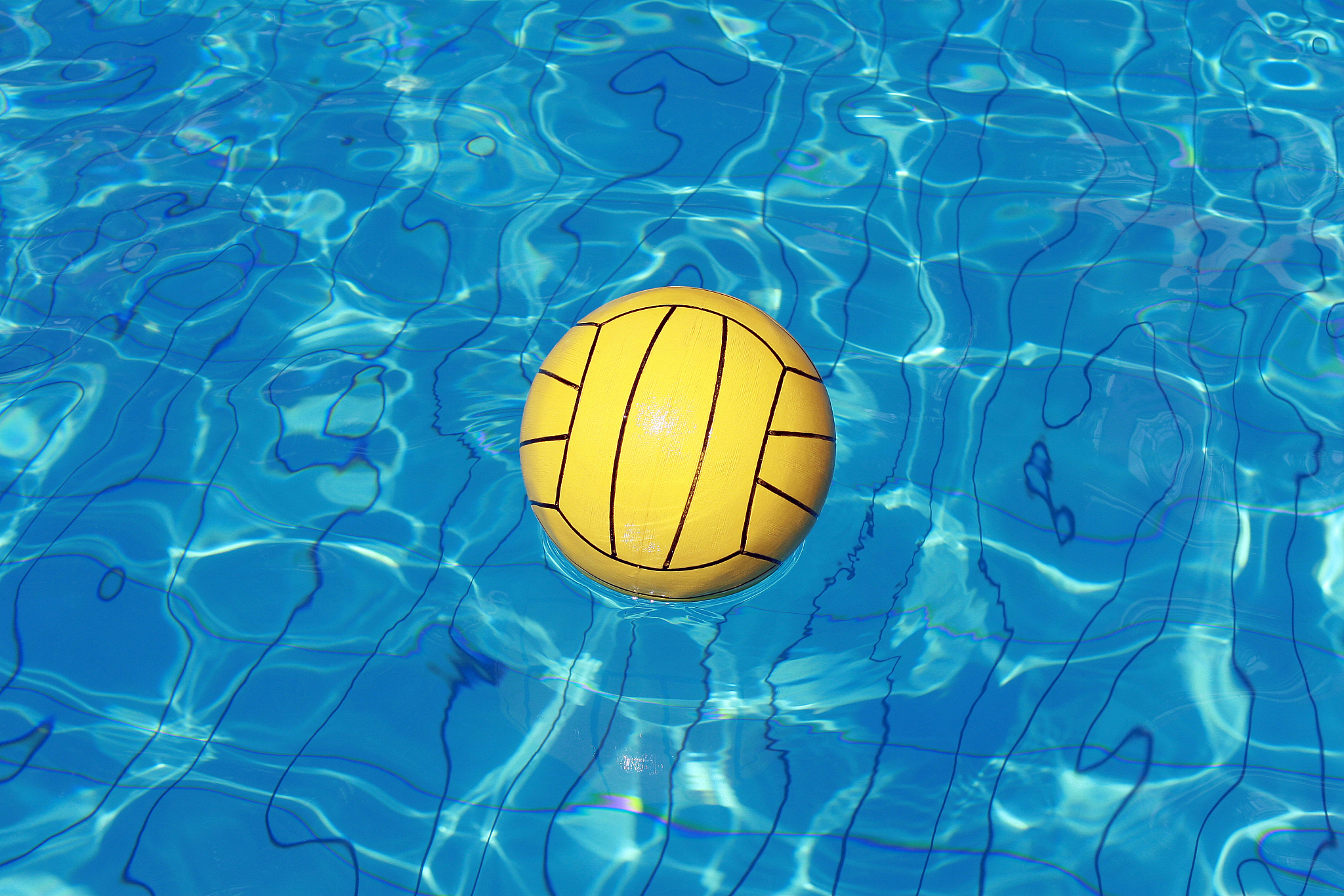 ball on water