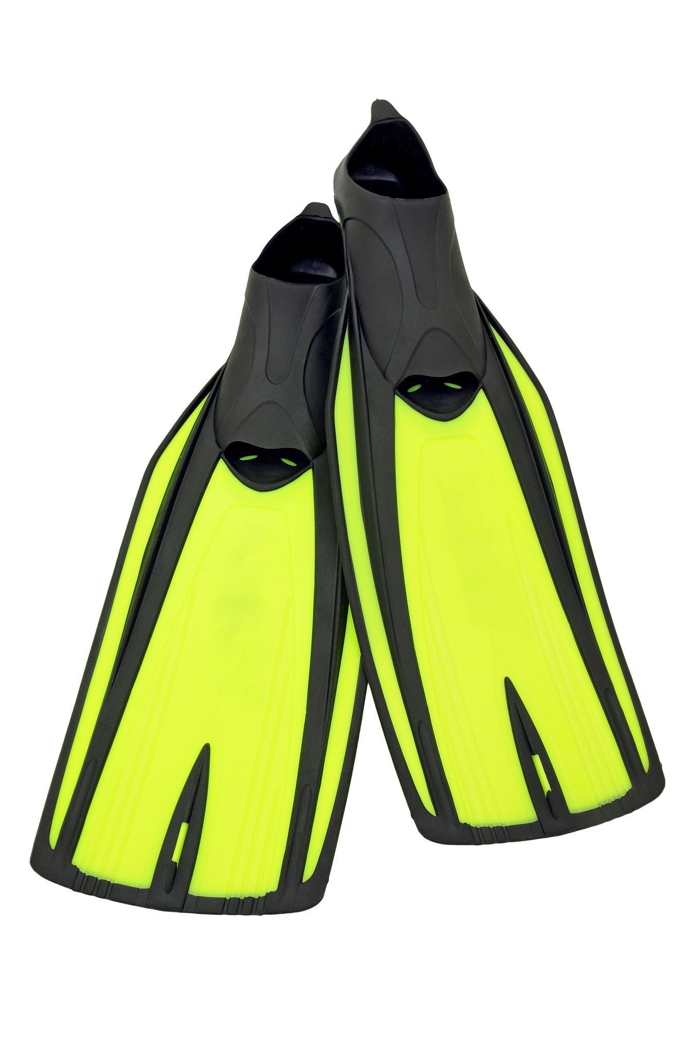 yellow flippers
