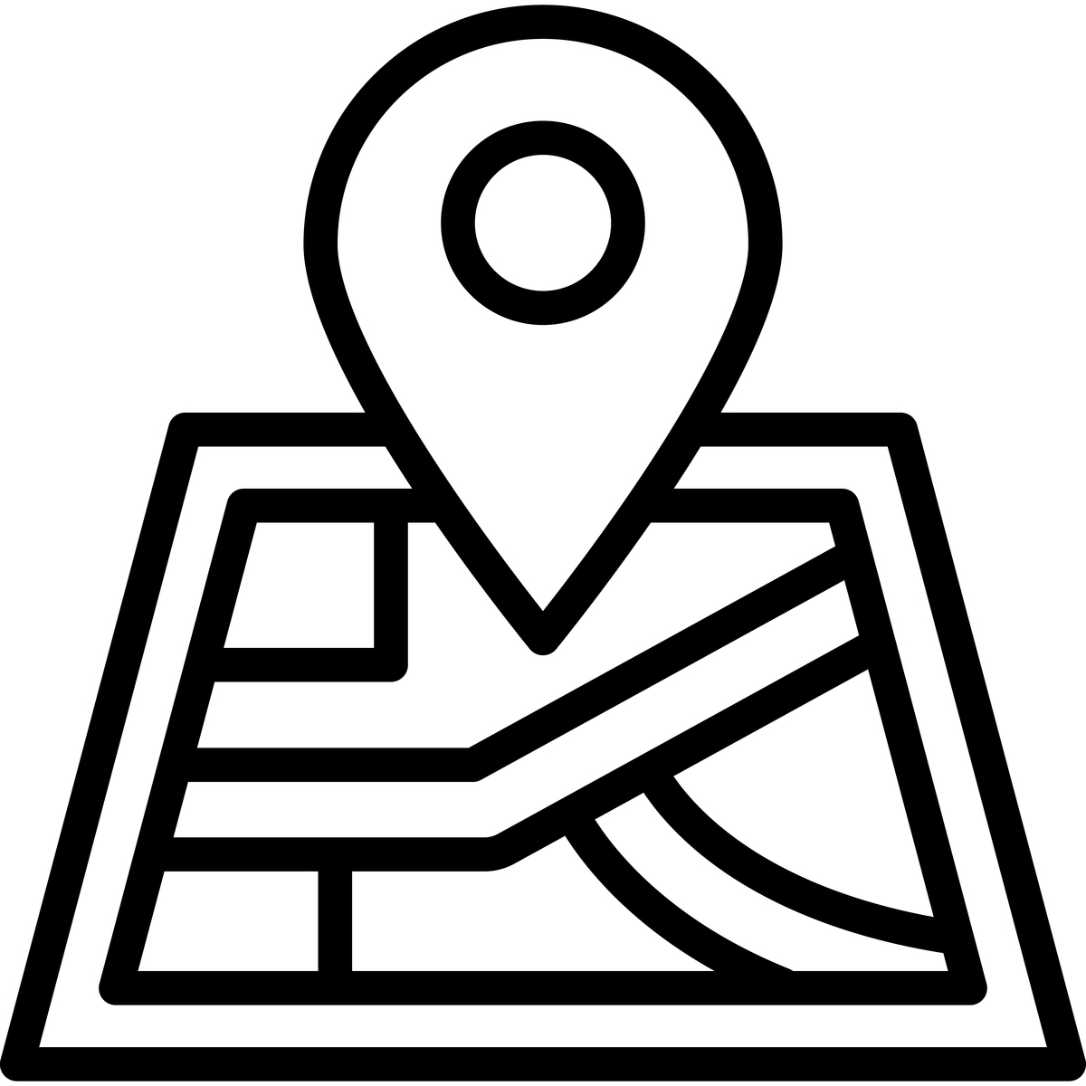 地图矢量图标设计插画