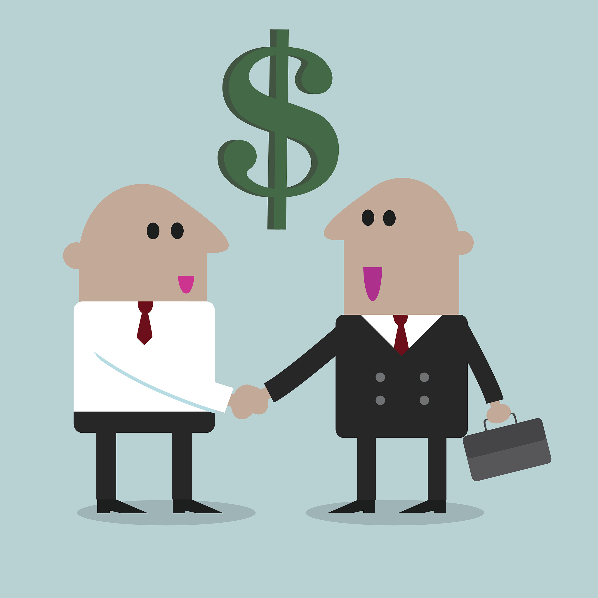 business partners handshaking