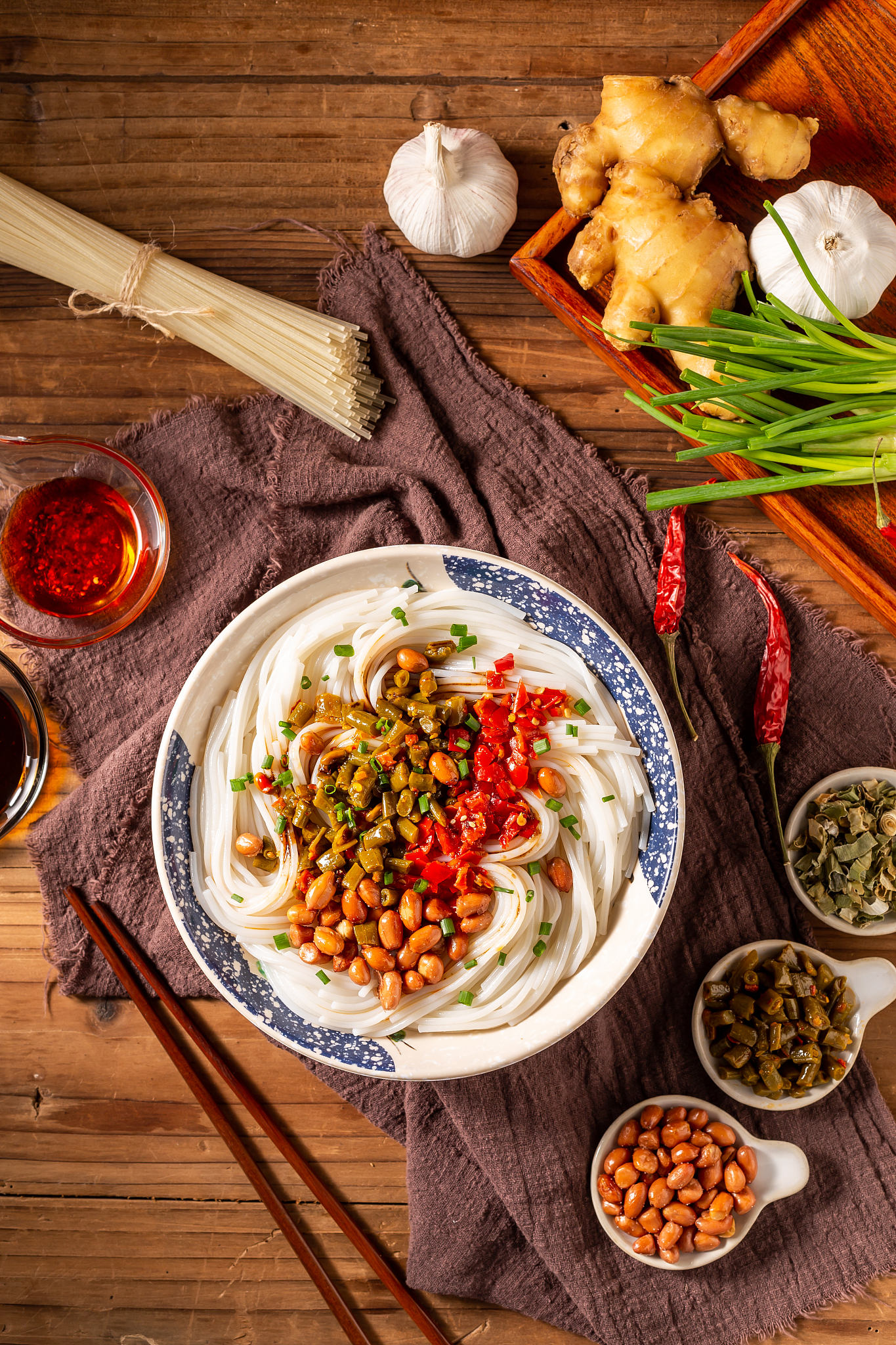 自己煮米线需要什么调料，