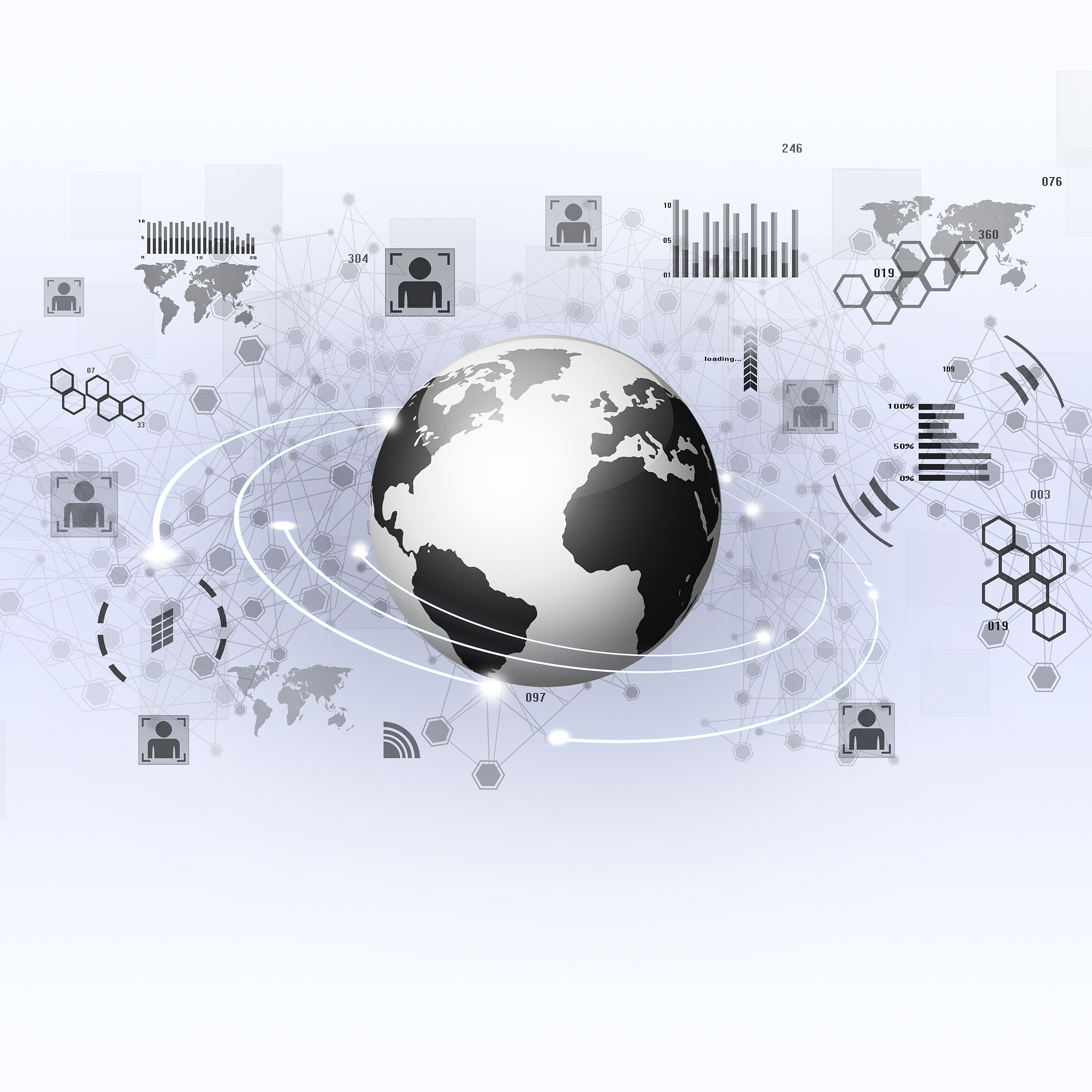 global internet concept
