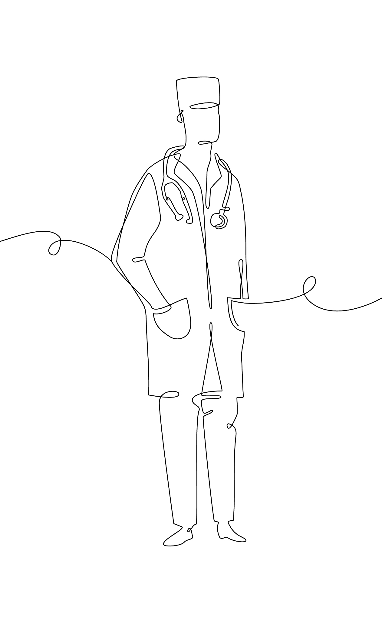 doctor - one line design style
