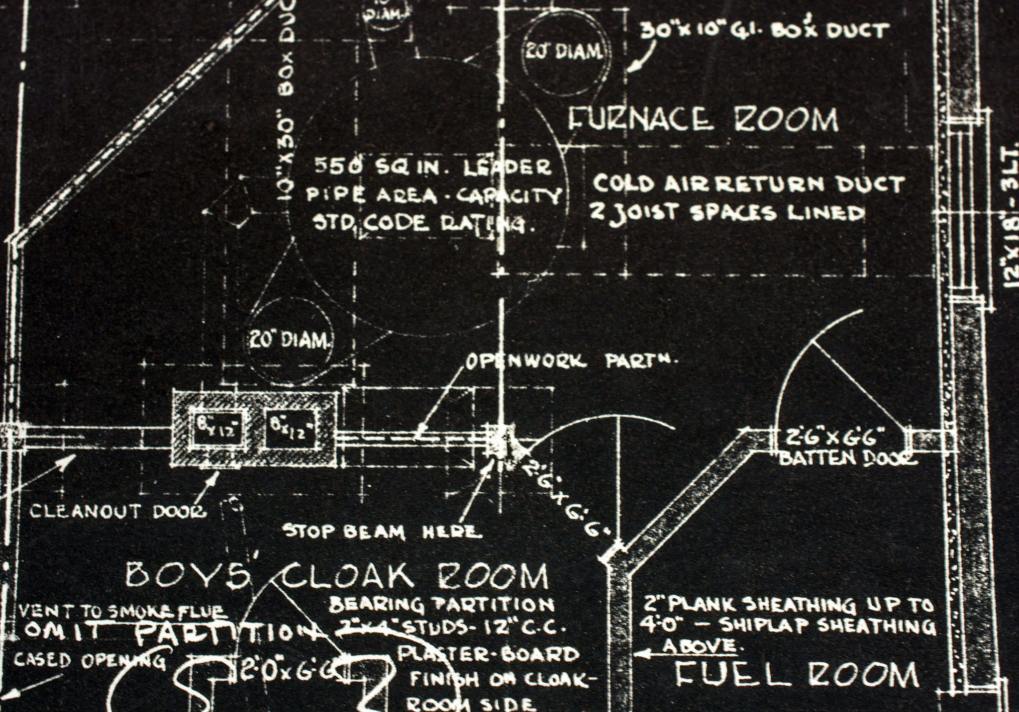 rural schoolhouse blueprint