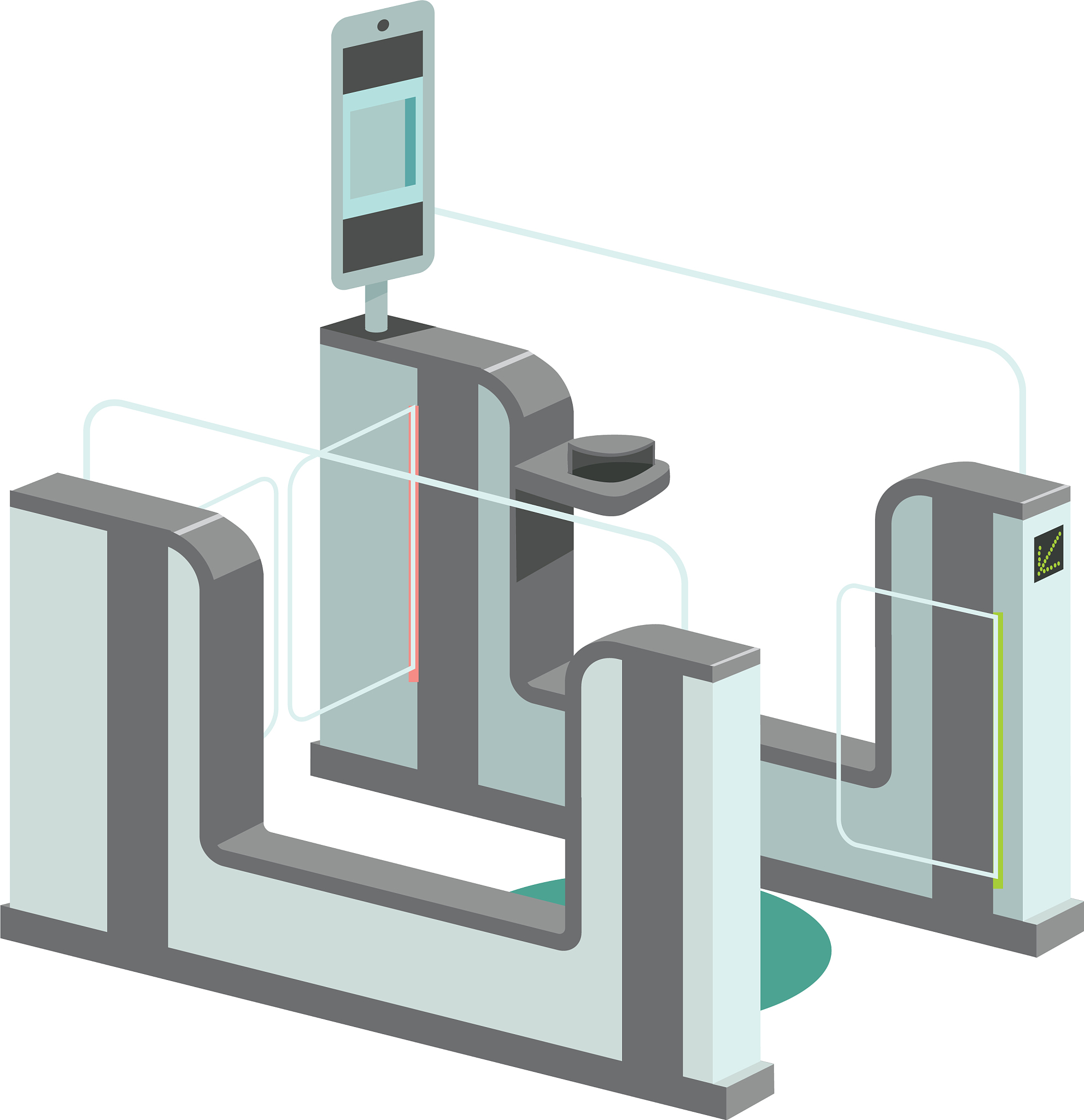 三辊闸人体工学设计：数据测量与评估