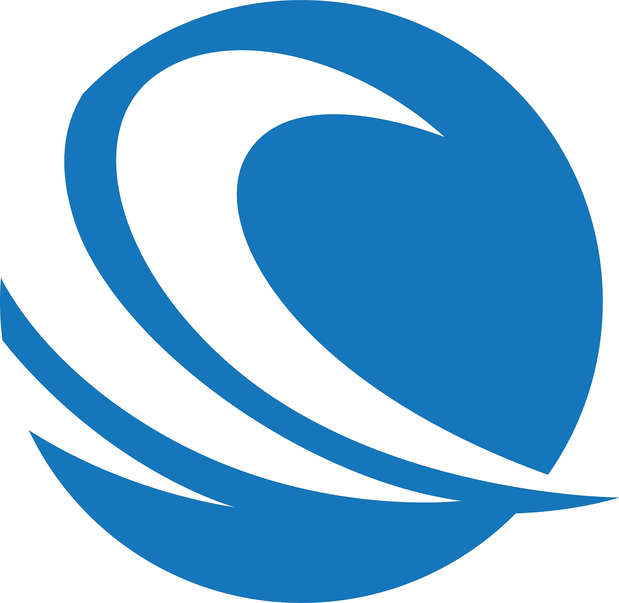 water wave logo template