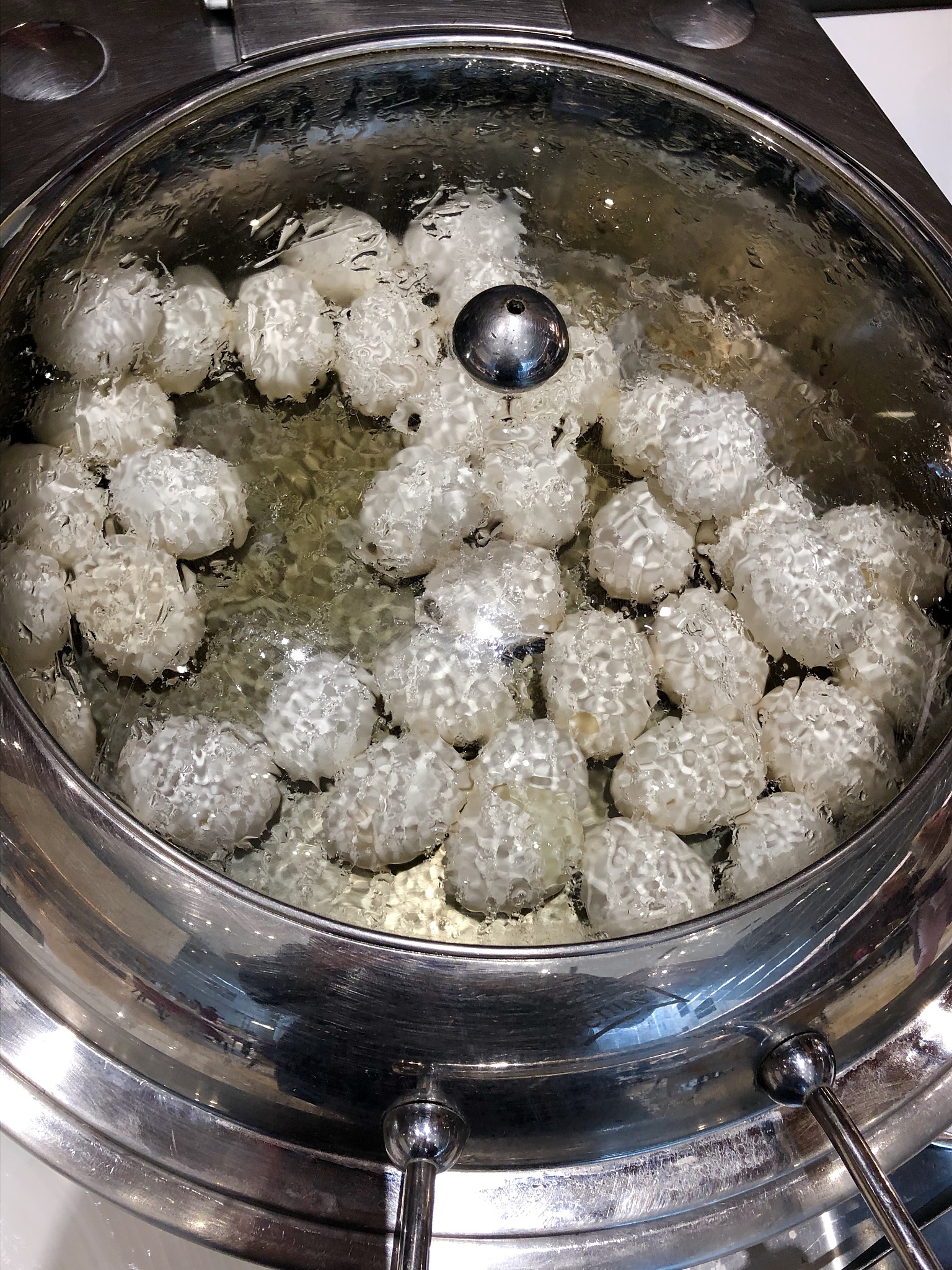 image of fresh hard boiled eggs boiling and steaming at help you