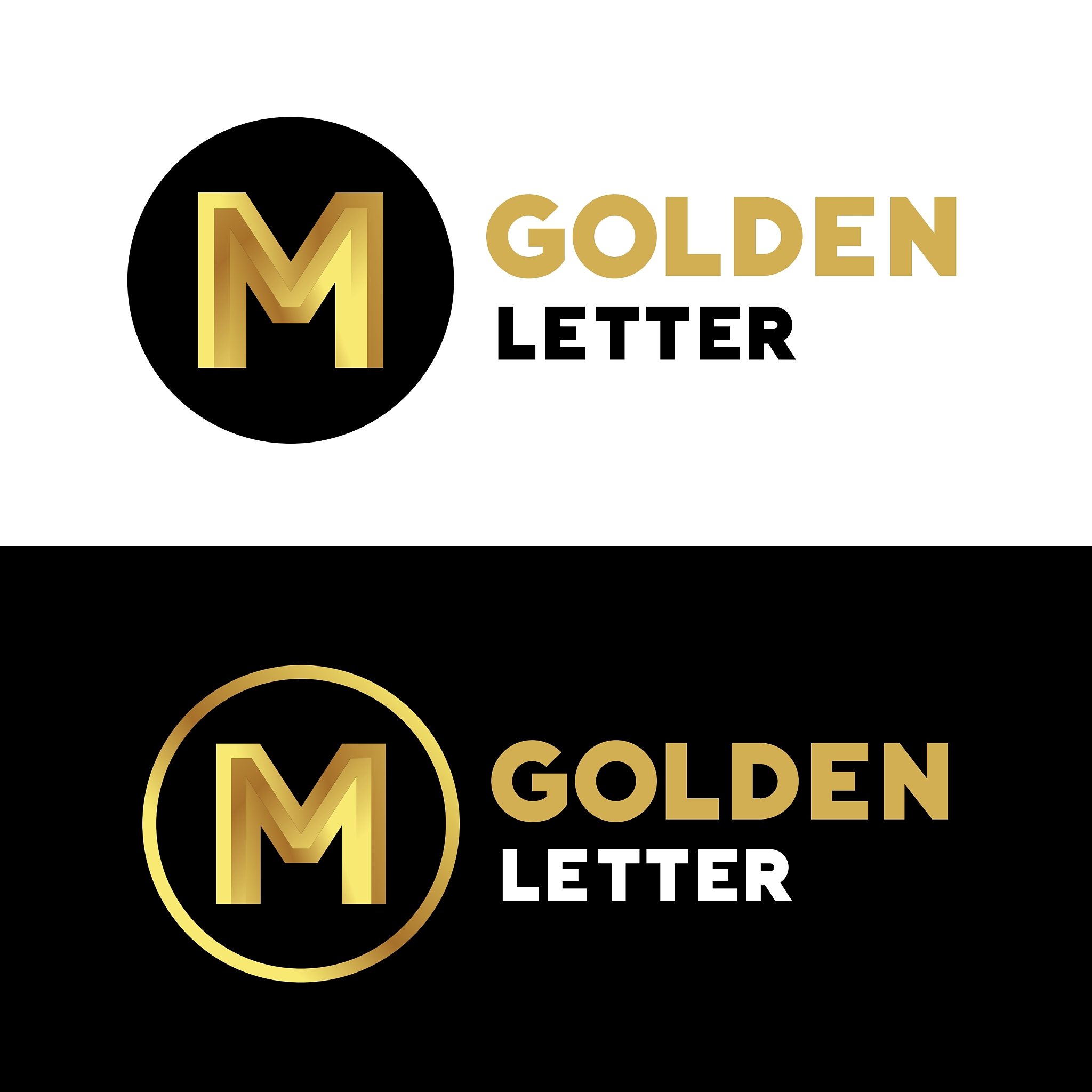 letter m logo icon design template elements