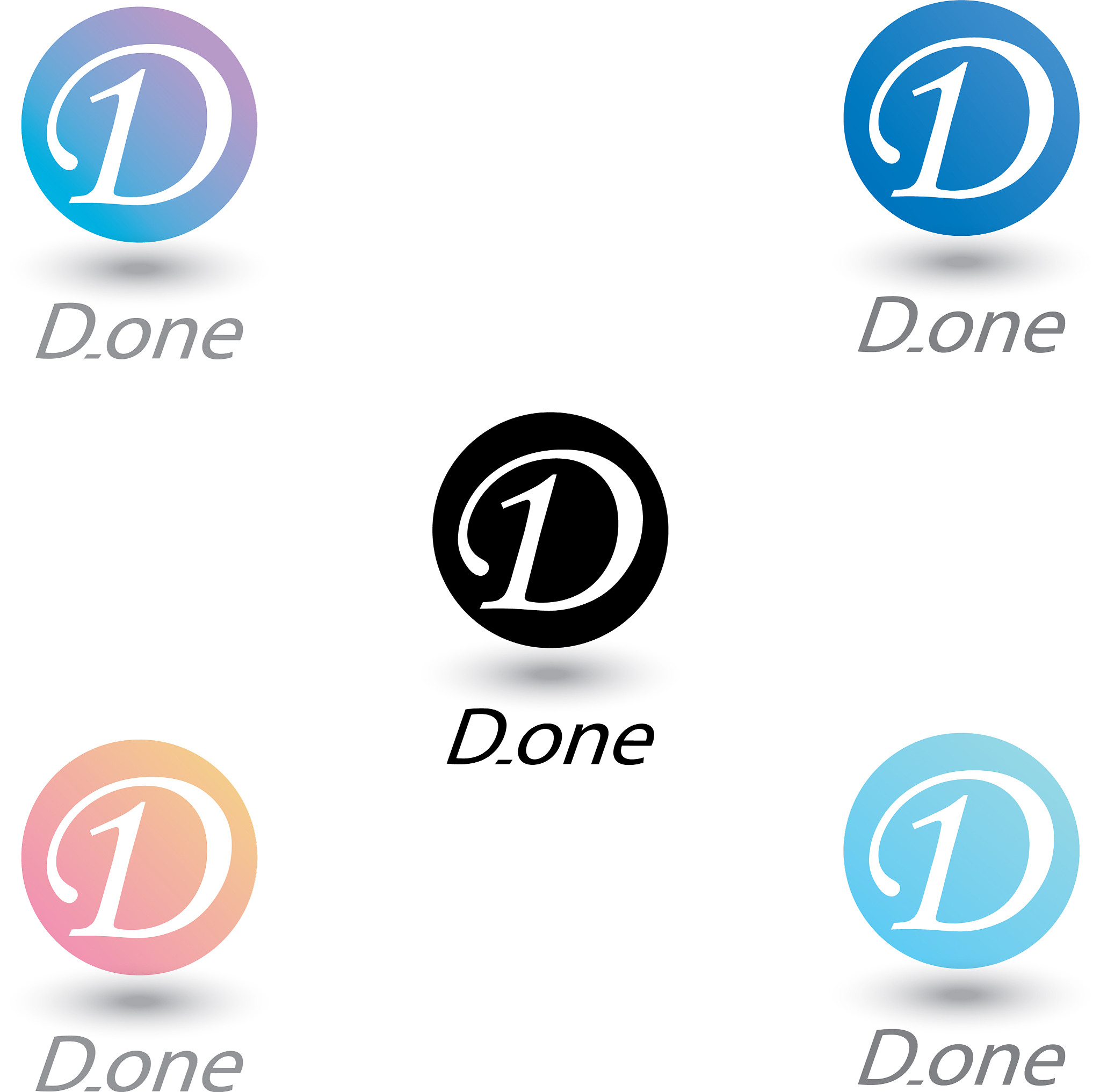 button letter d