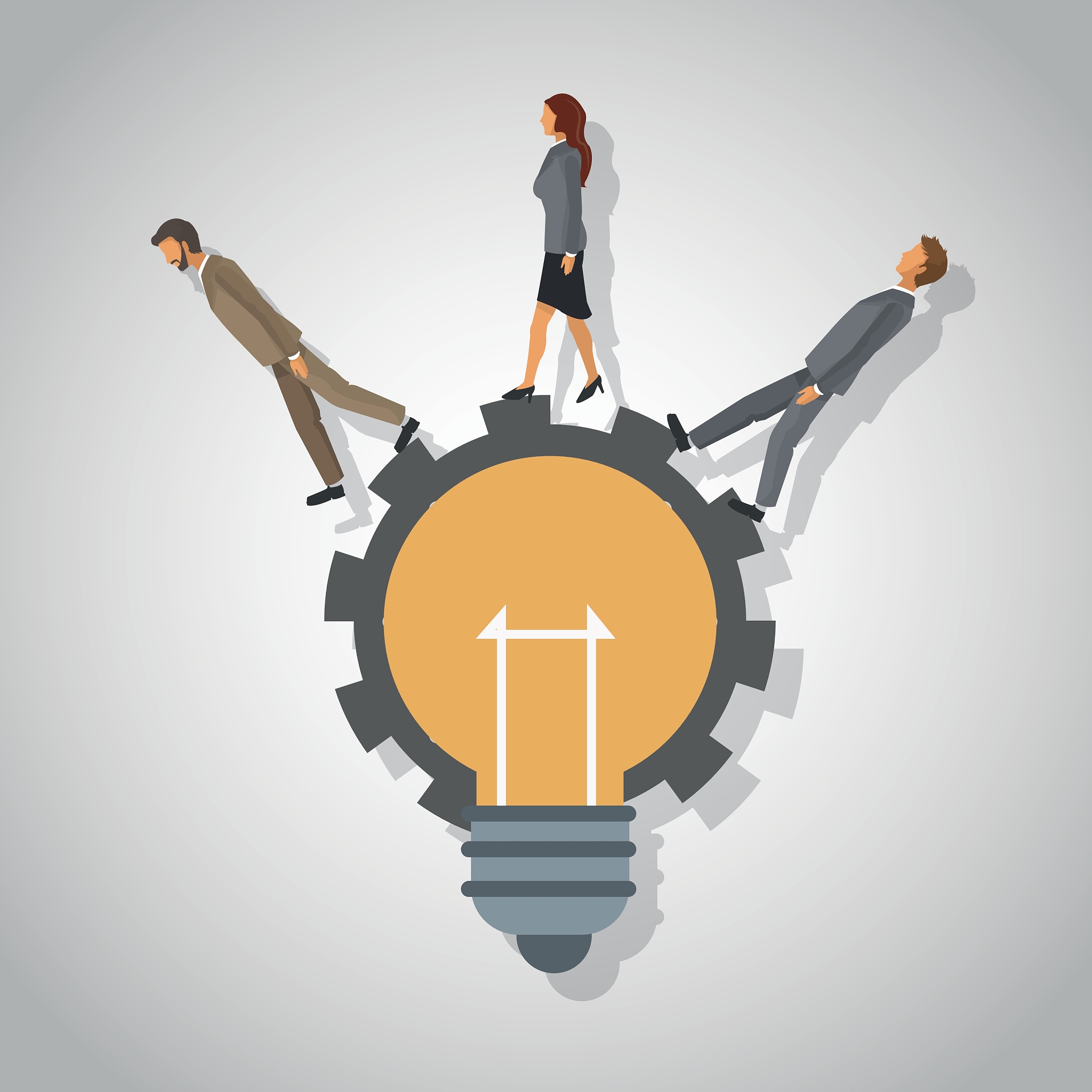 businesspeople icon design