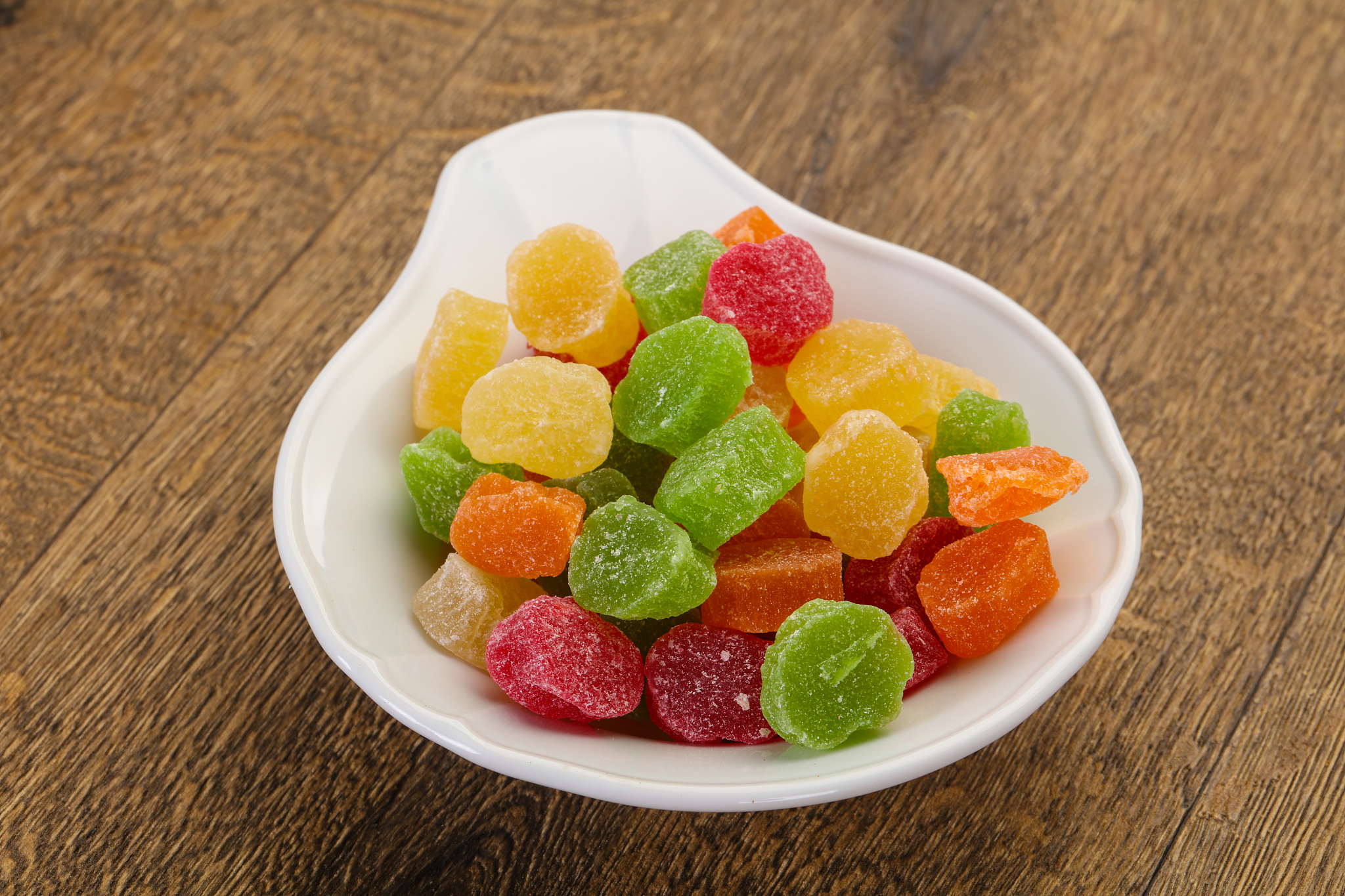 sweet candied fruit