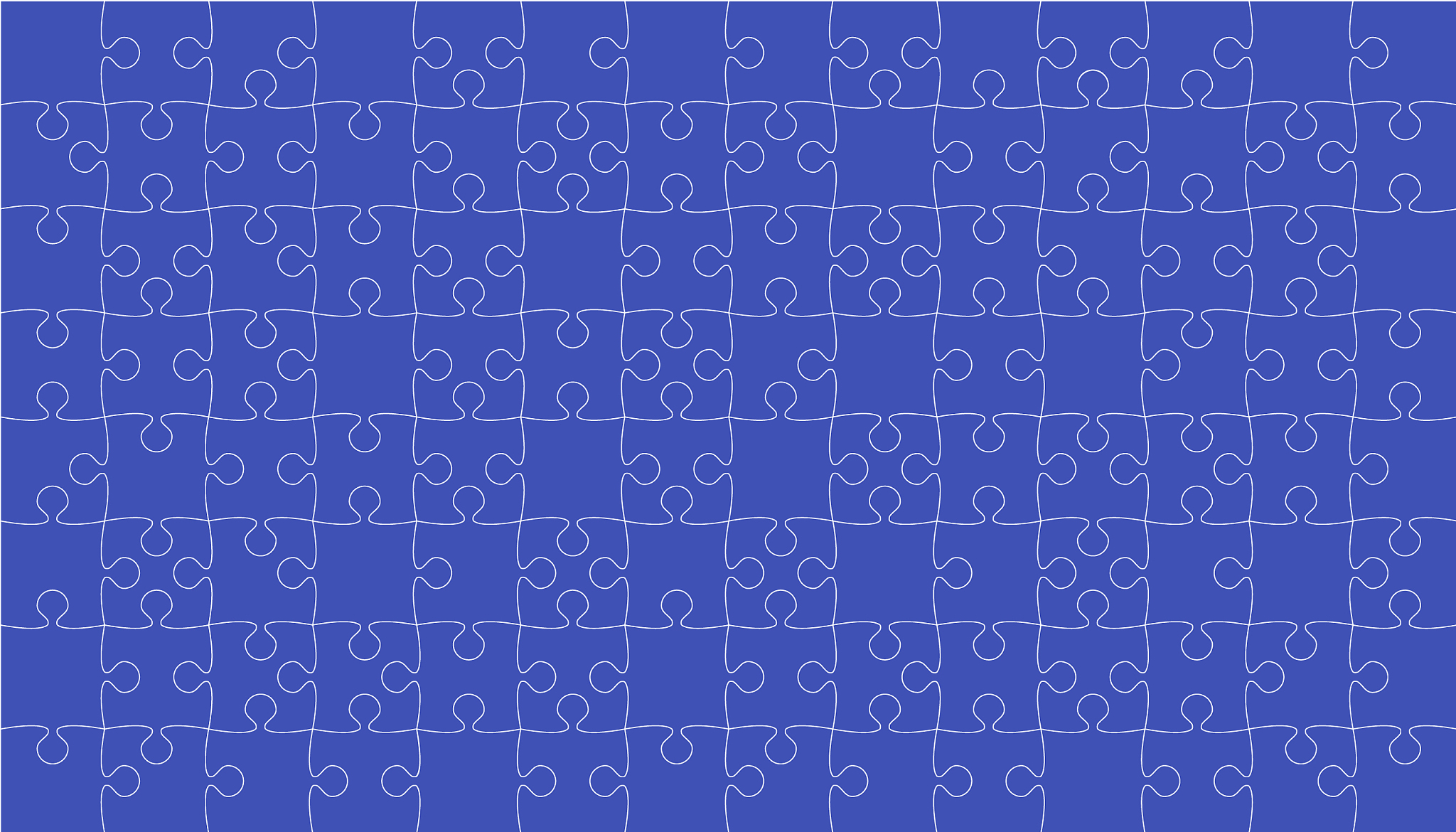 blue puzzles pieces jigsaw - background