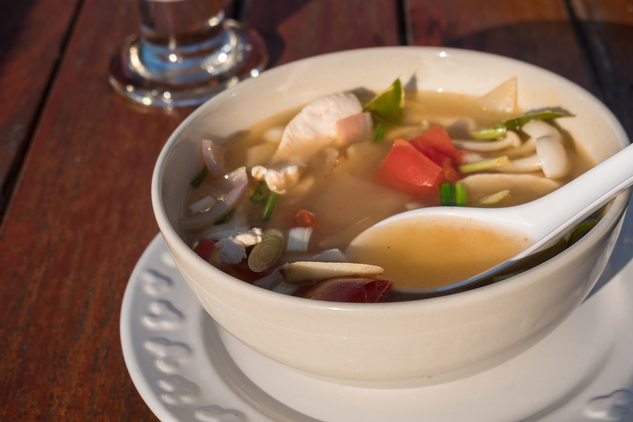 hot and spicy soup with pork thailand food recipe boiled pork wi