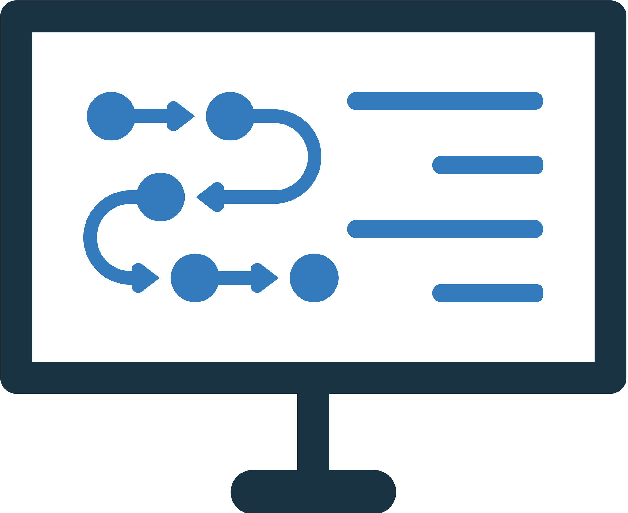 marketing strategy planning icon design