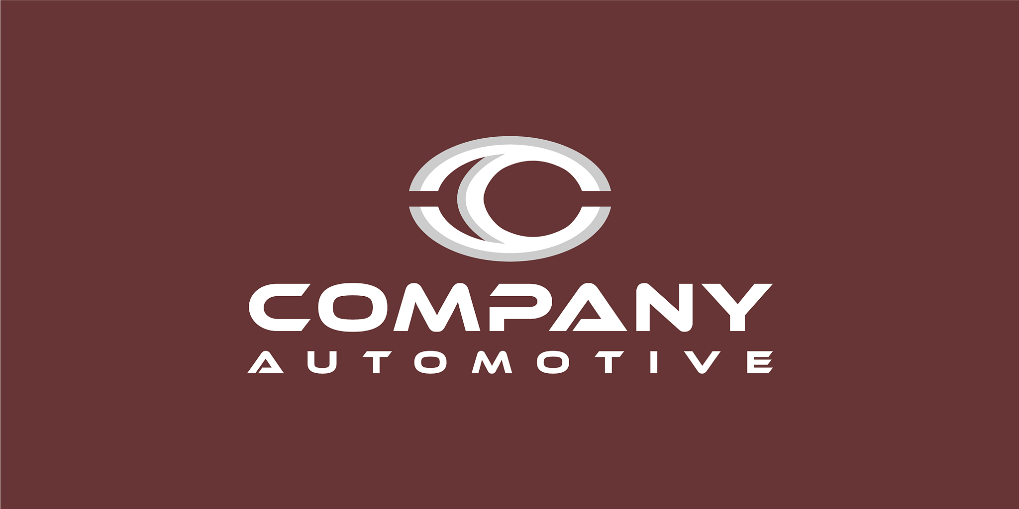 letter c abstract for car dealer logos car rental