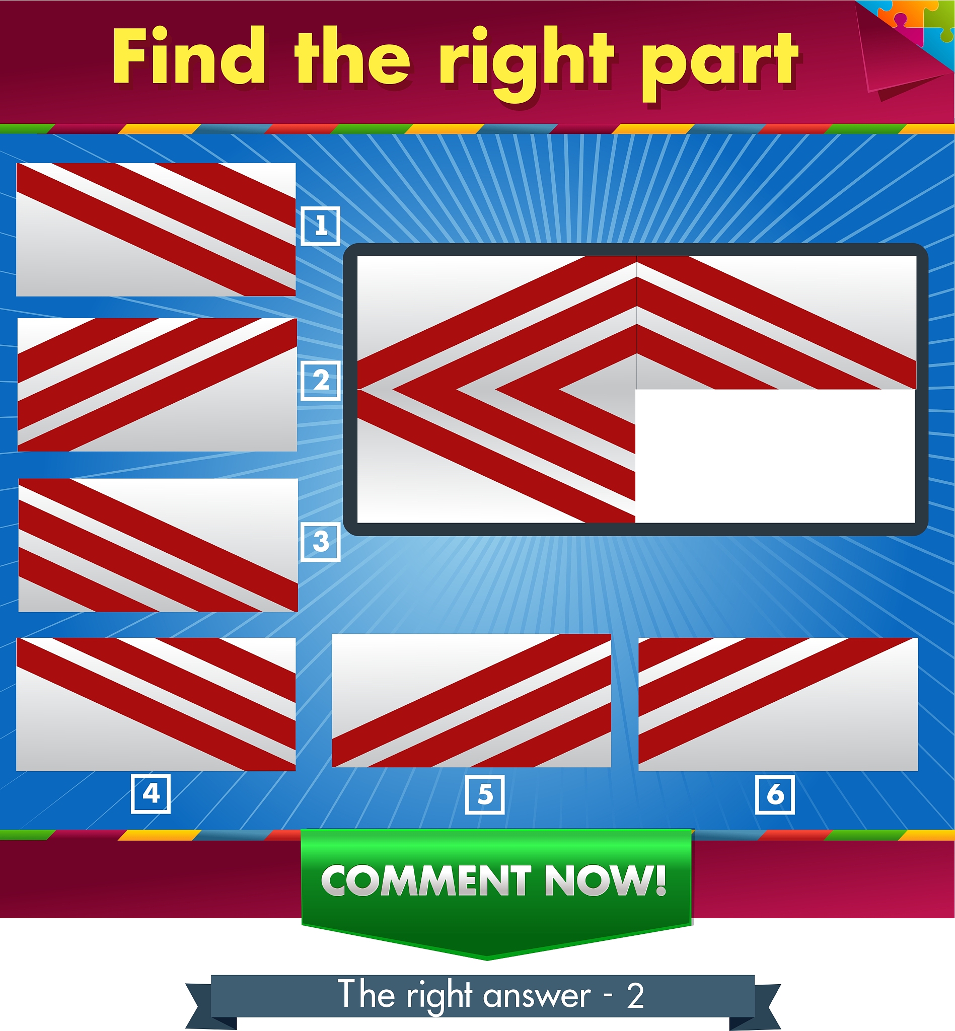 find the missing part