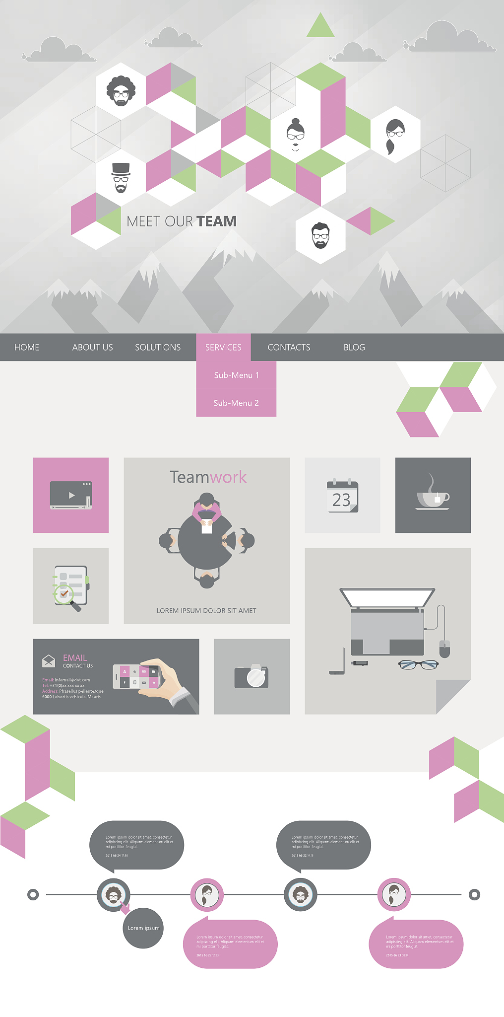 website template