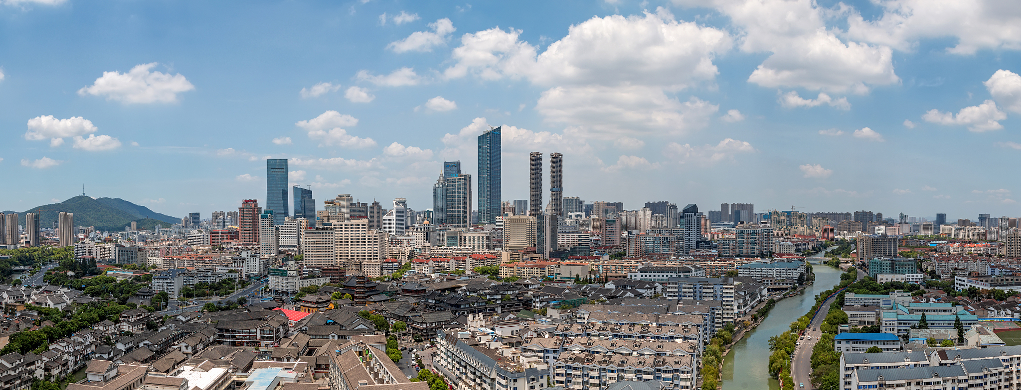 无锡市区全景