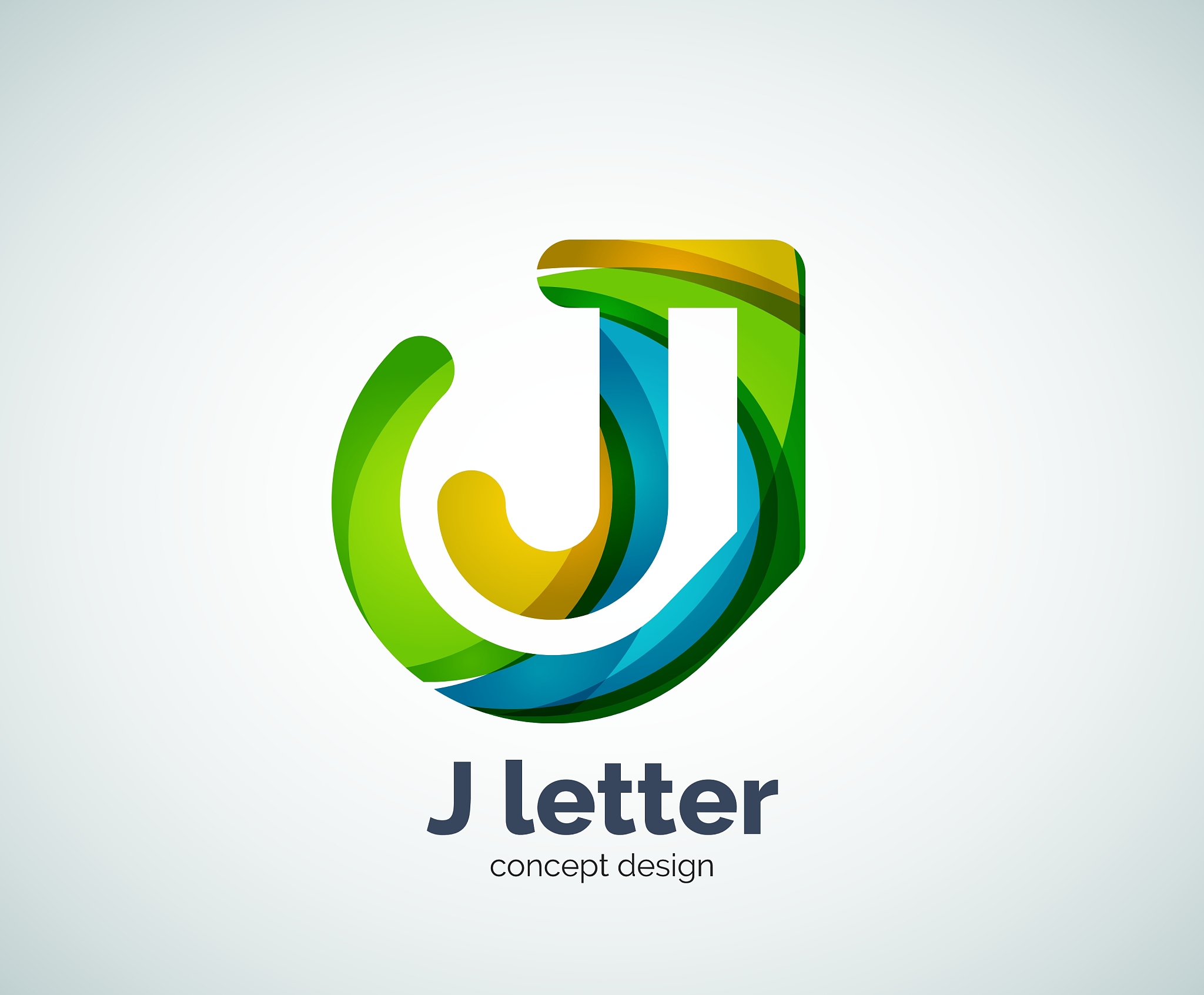 品牌名称,英文字母<strong>j</strong>,商务,多层效果,几何形状,概念,字母,信函,图像