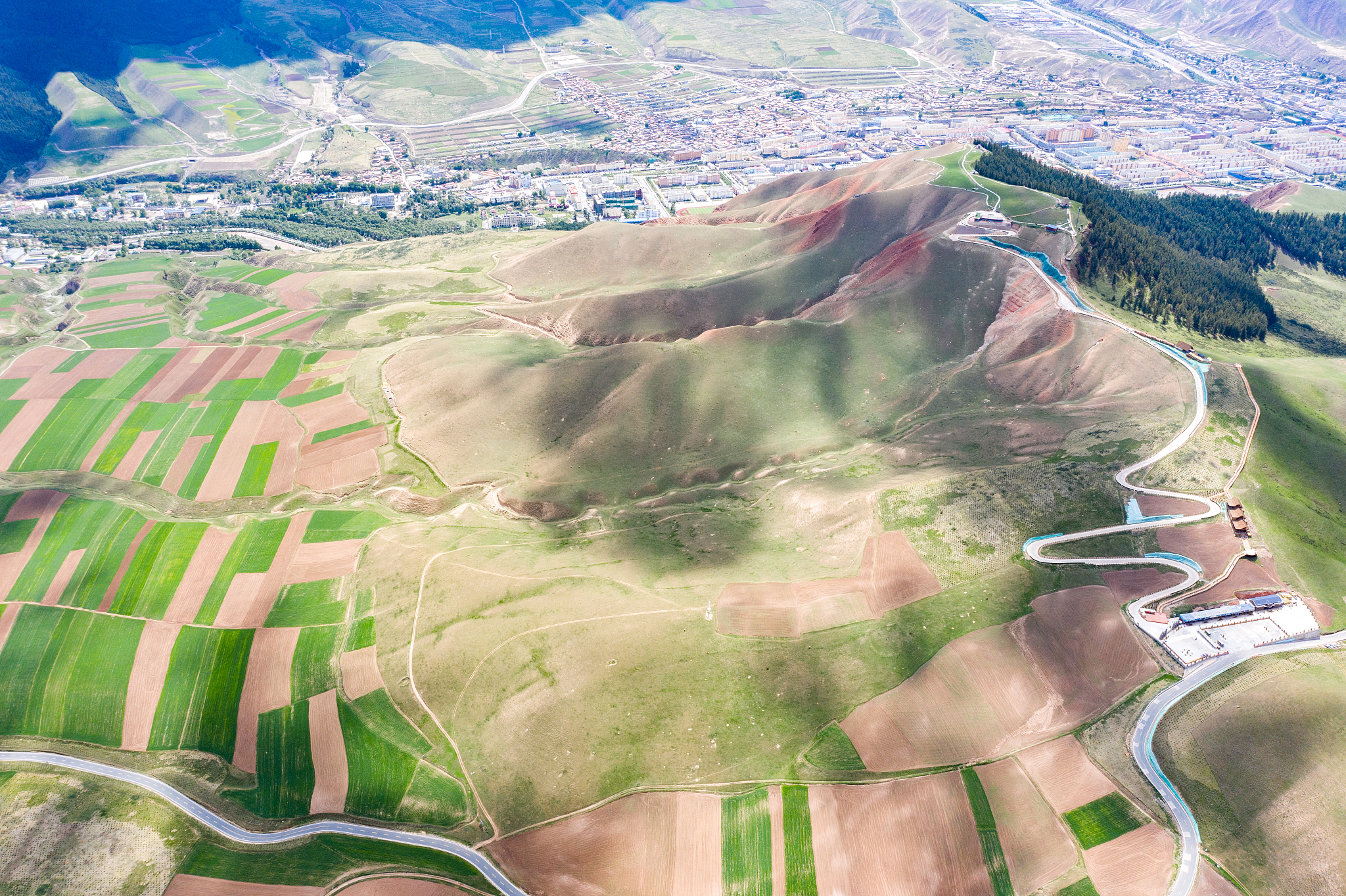 qinghai qilian zall mountain