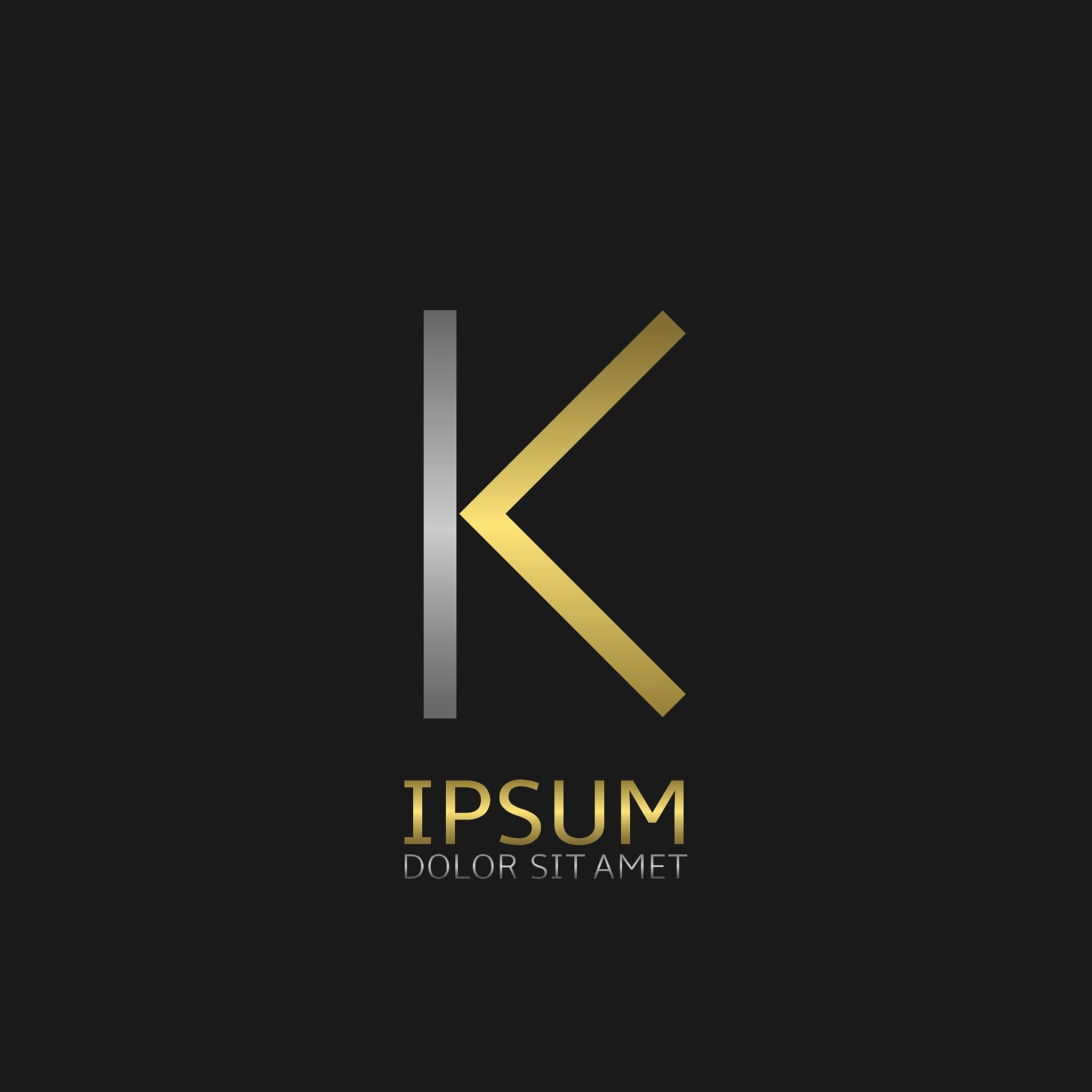 k letter logo
