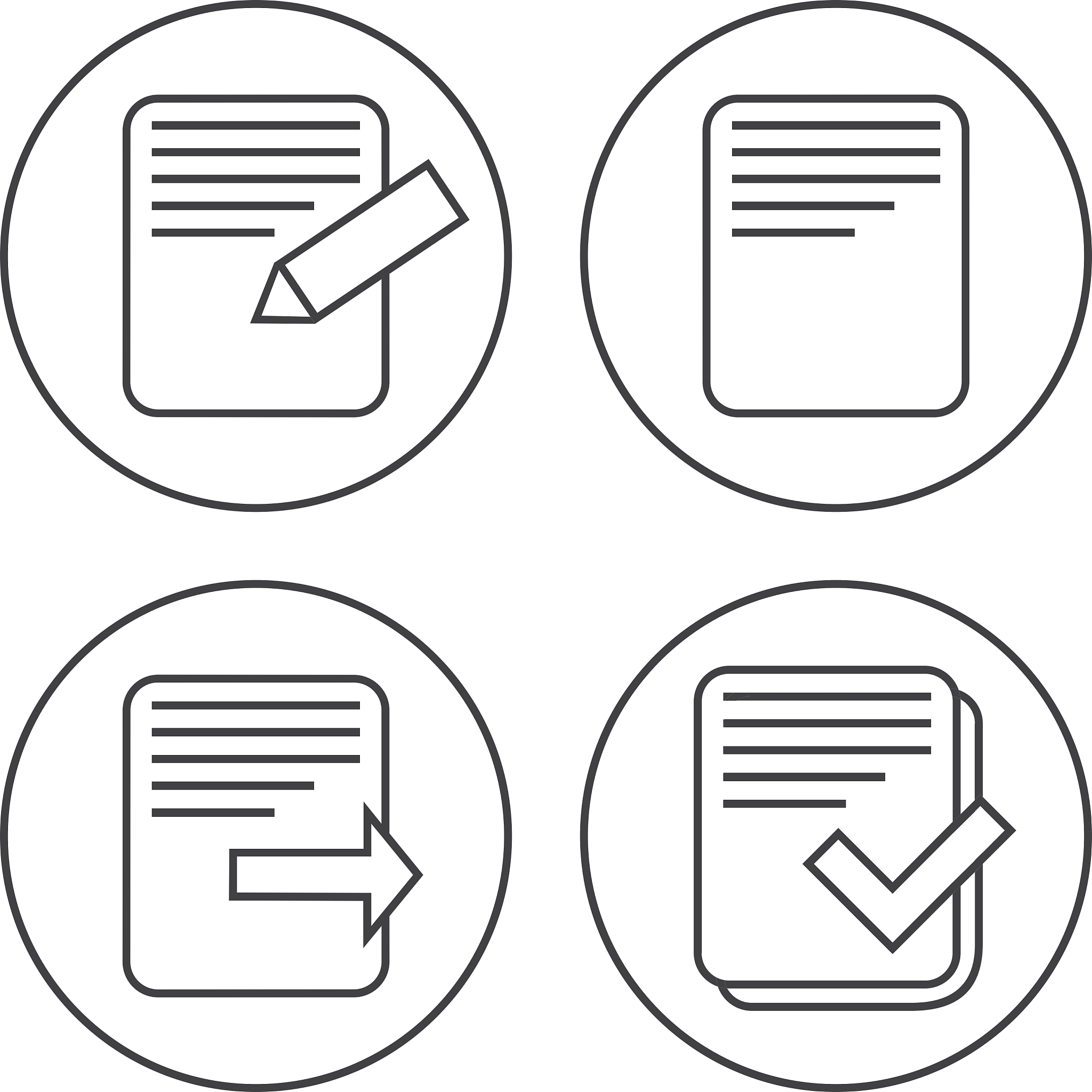 file document icons