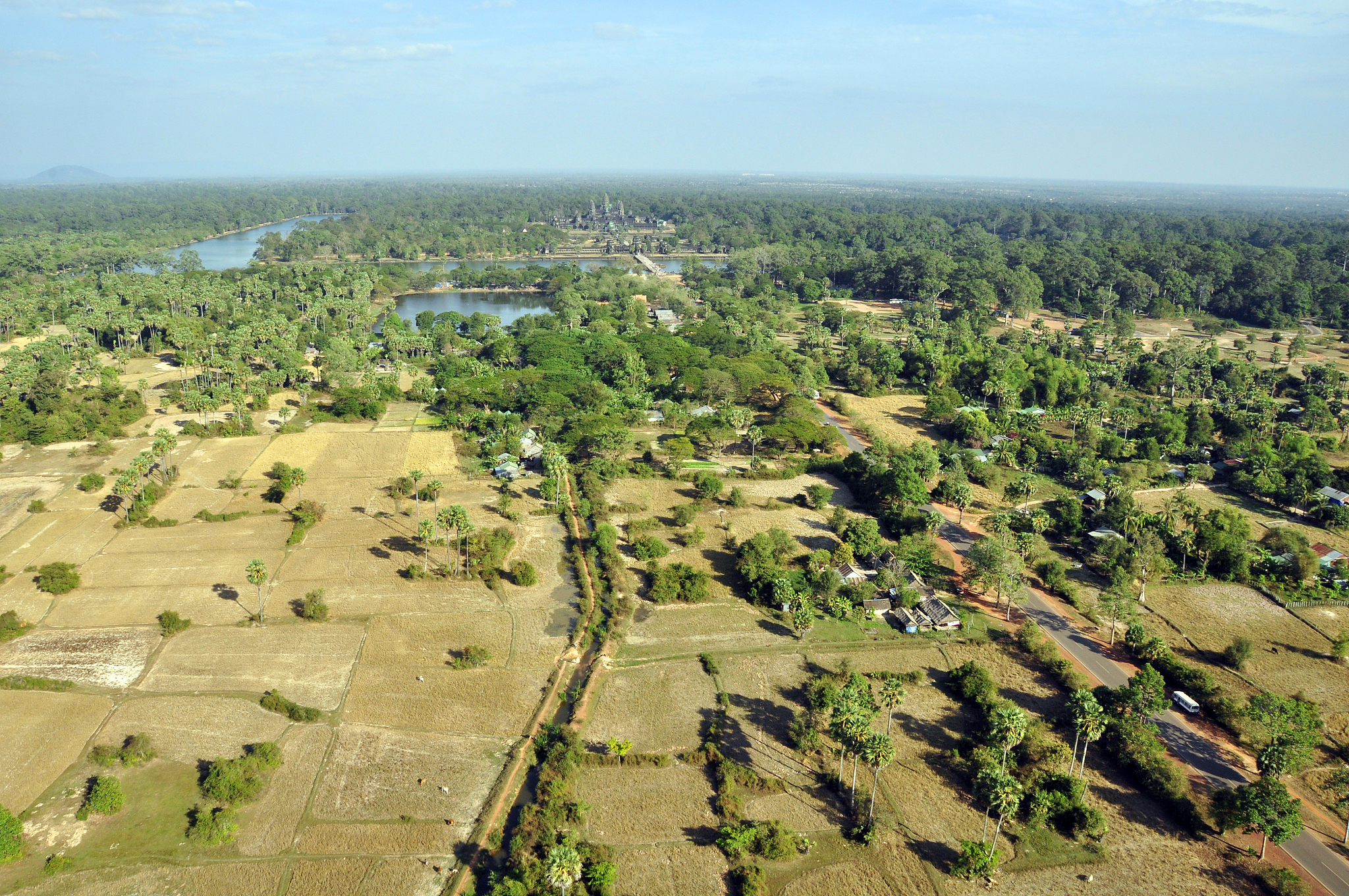 view of the angkor area