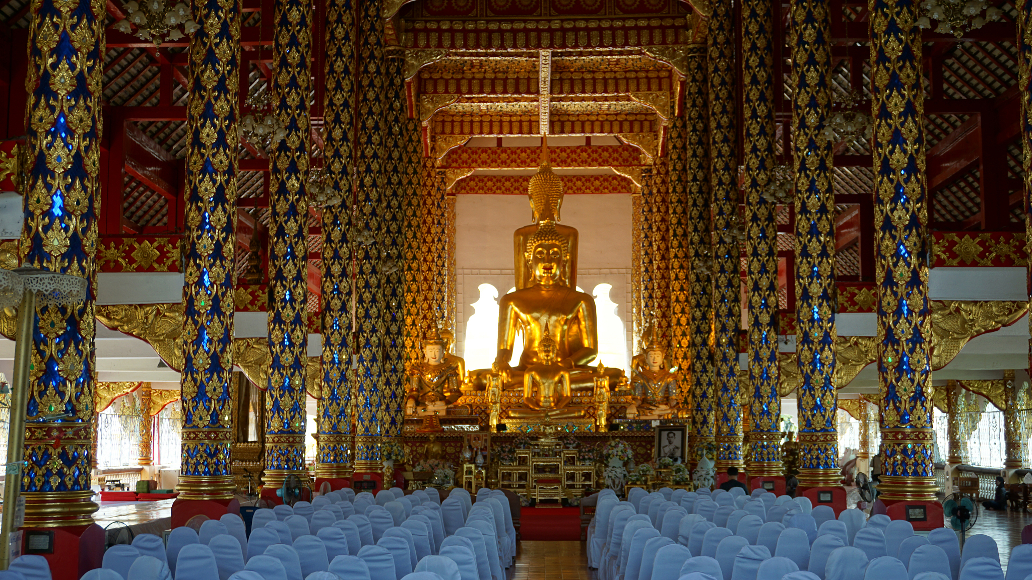 wat suan dok temple, this temple originally lay in a fortified s