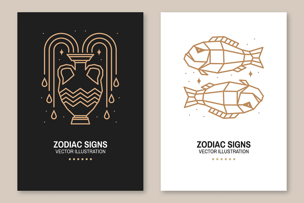 双鱼座和水瓶座配对：合适吗？探索性格差异与共同点