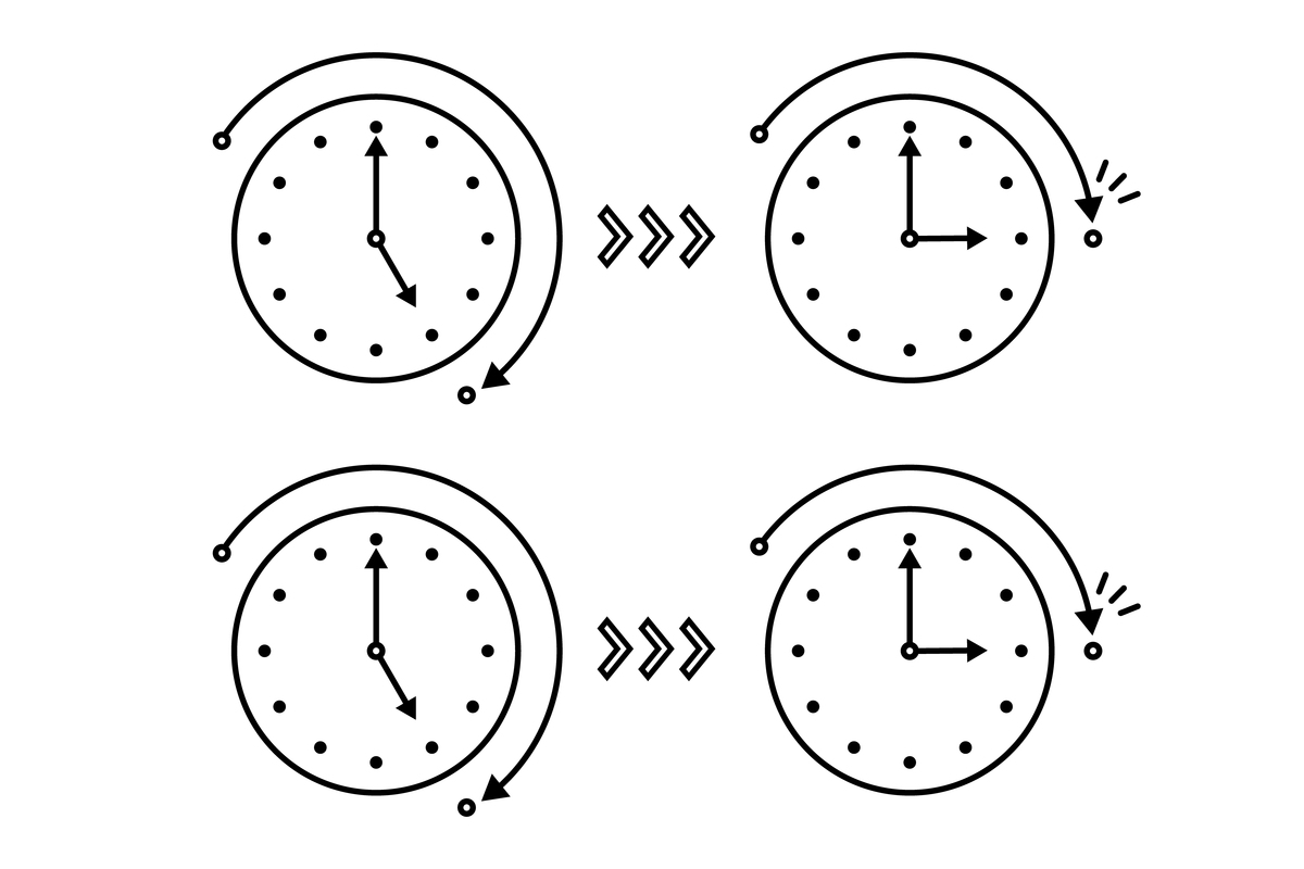 慢钟问题：4点30分对准，10点50分标准时间是多少？