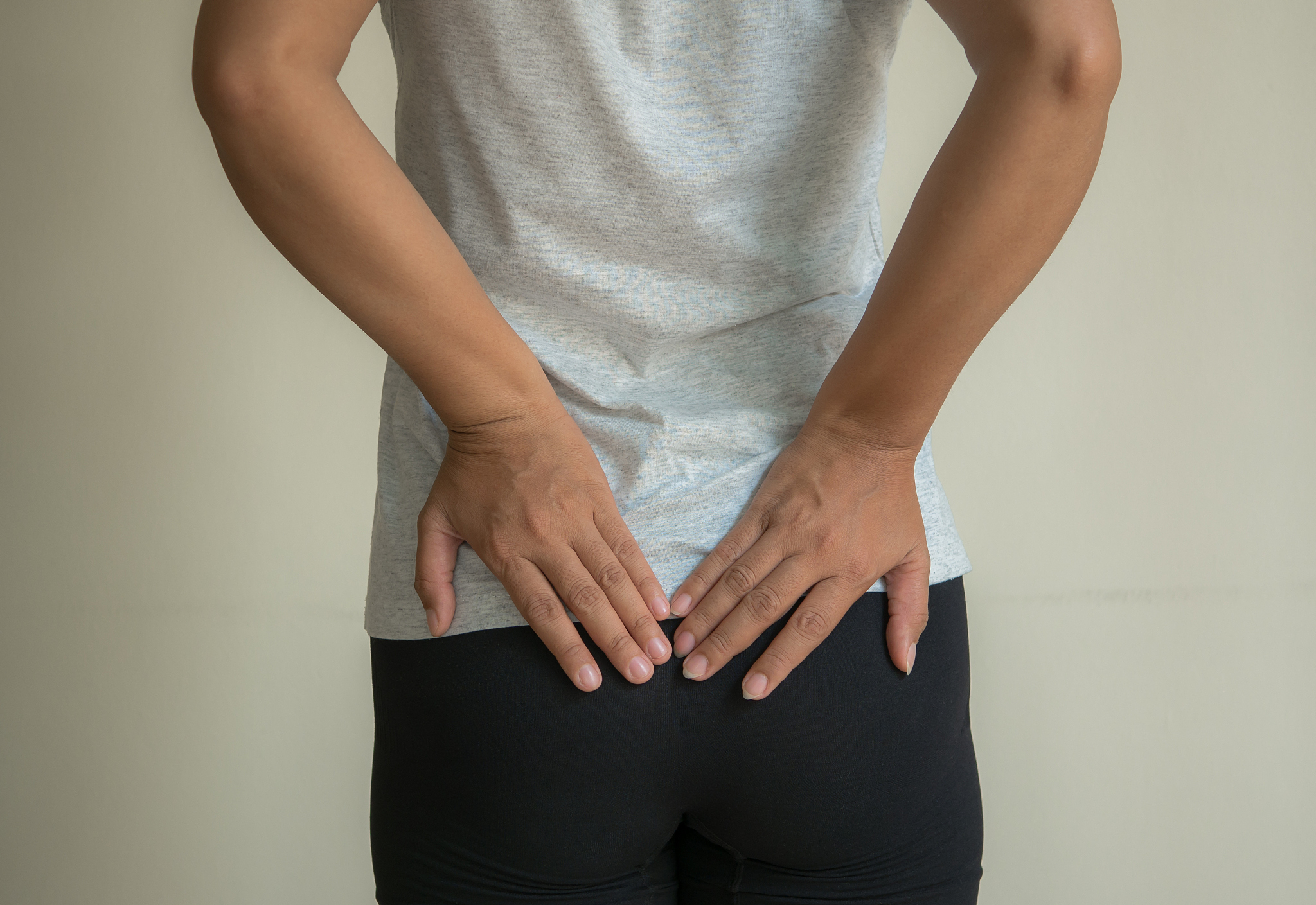 woman with hemorrhoids and constipation