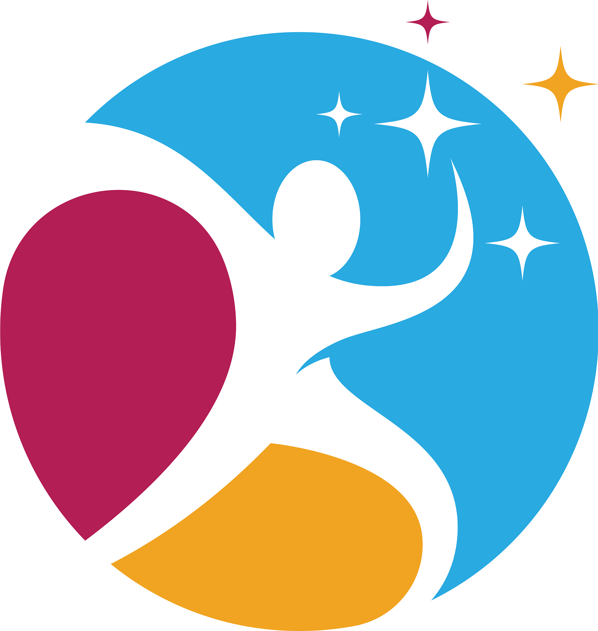 human character logo sign