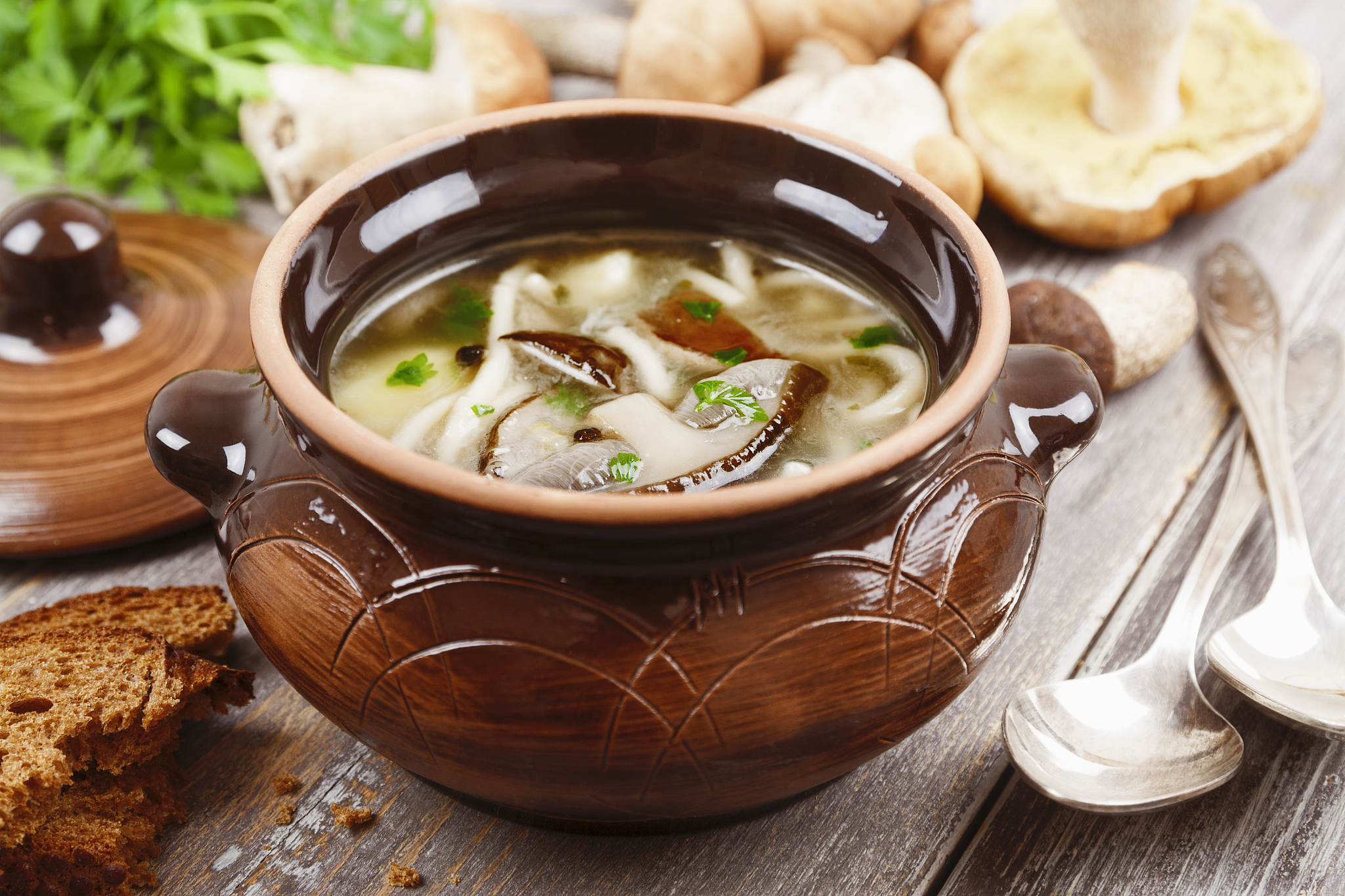 mushroom soup