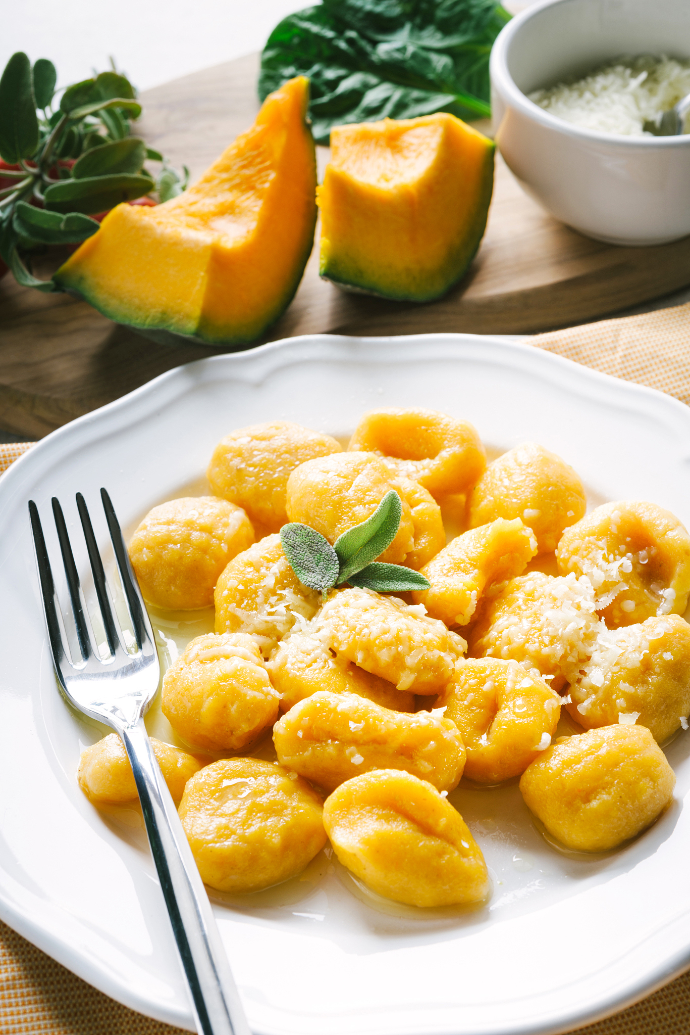 hand made potato gnocchi