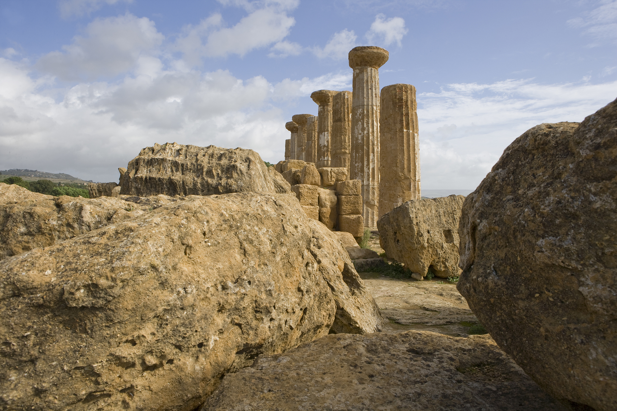 temple of hercules, agregento silcila.
